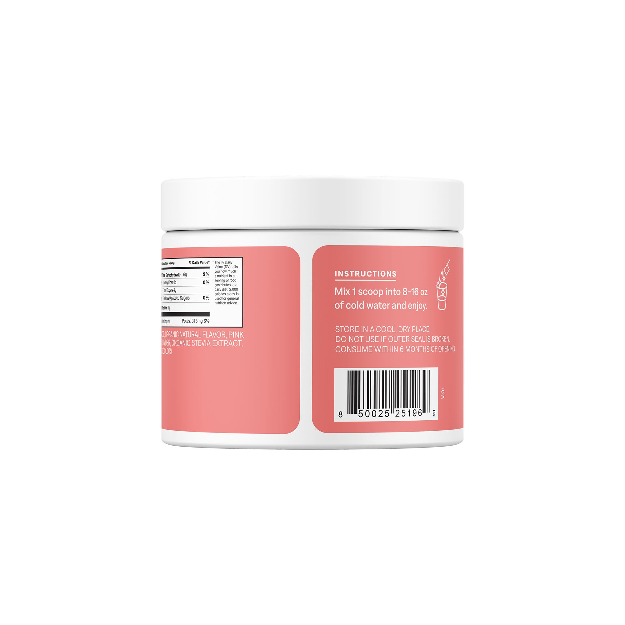 Cure Hydration HM7009 - Cure Electrolyte Drink Mix, Strawberry Kiwi, 7.2-ounce Jar - 1/Each, 12/Case