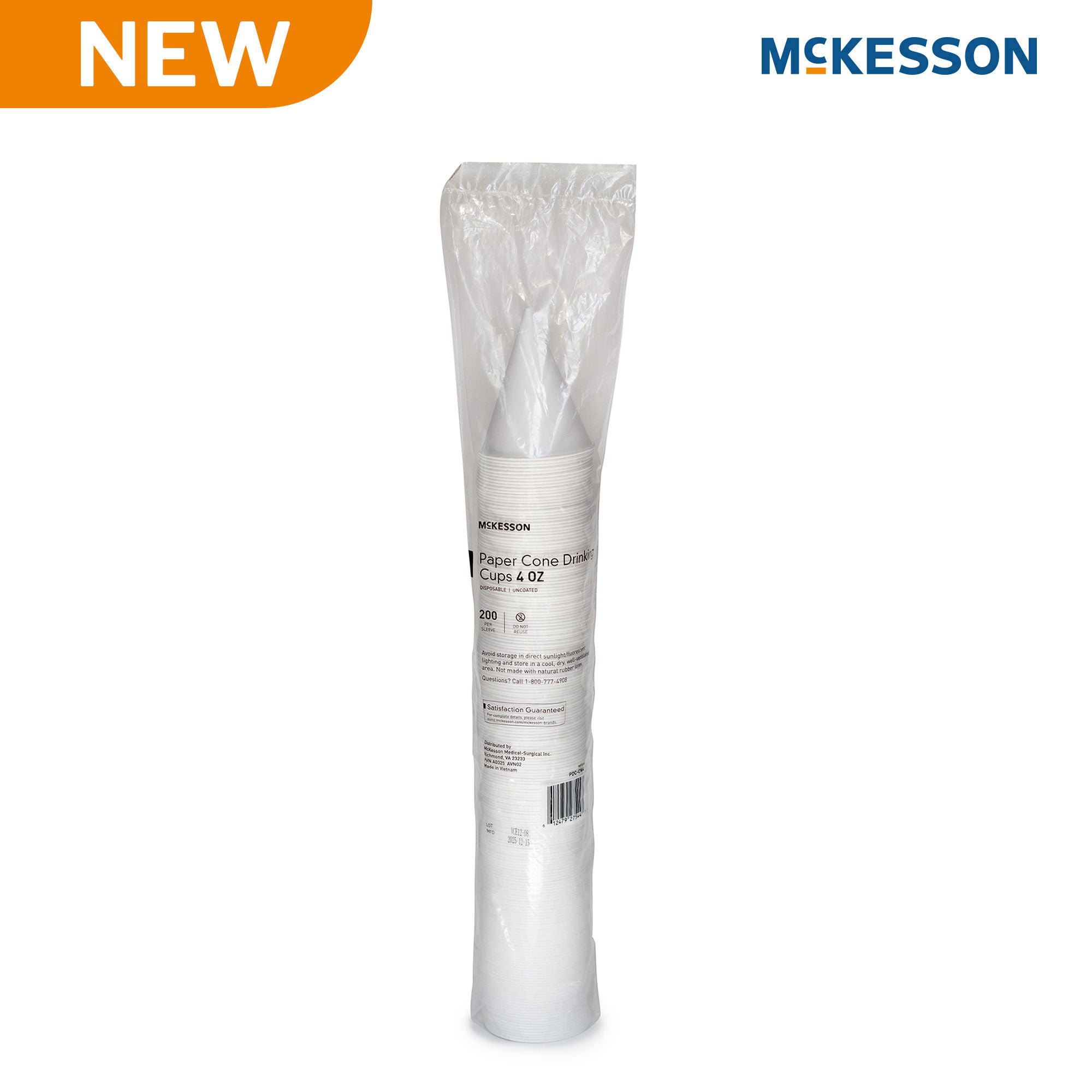 McKesson Brand - PDC-CW4 McKesson Paper Cone Drinking Cups
