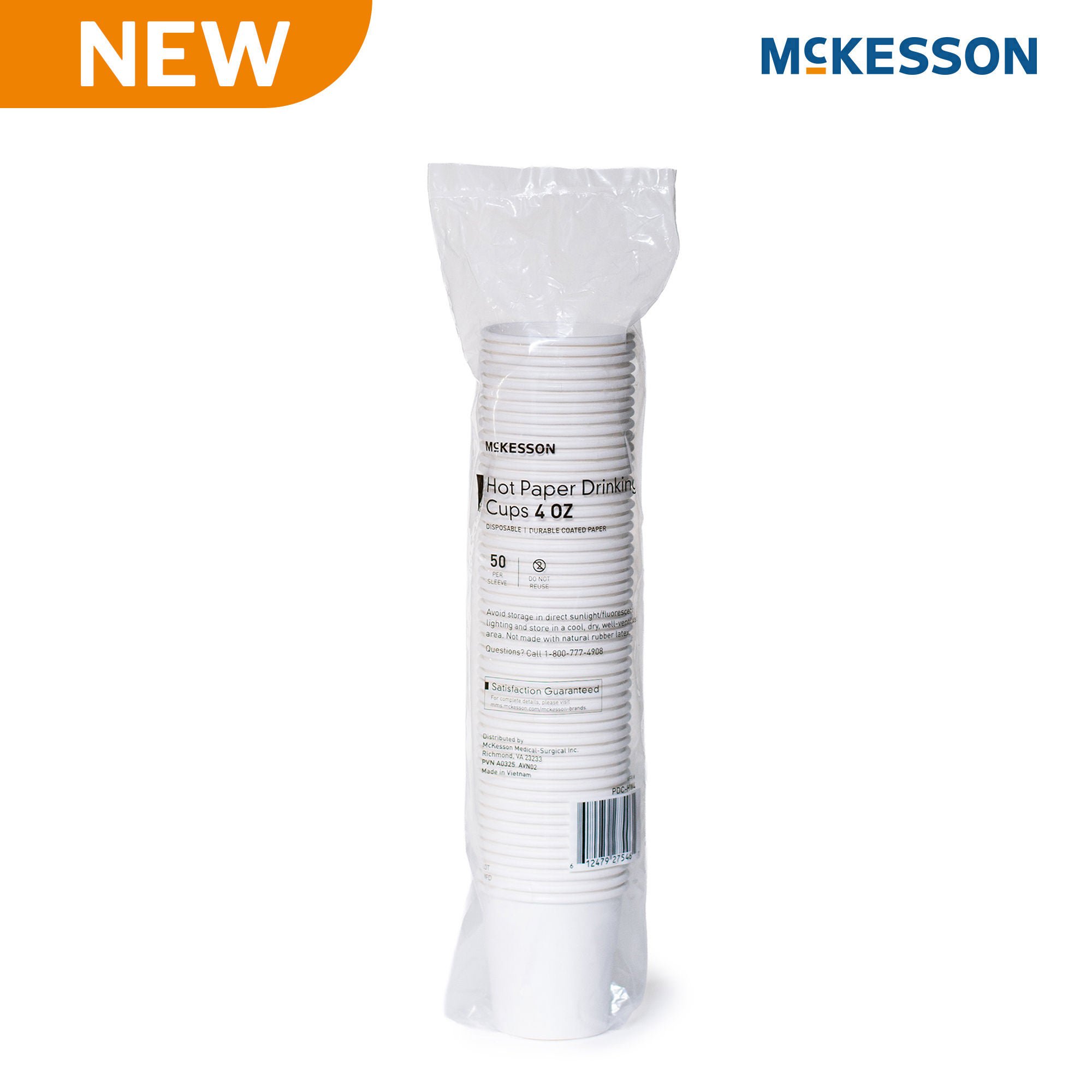 McKesson Brand - PDC-HW4 McKesson Paper Drinking Cup for Hot Beverages