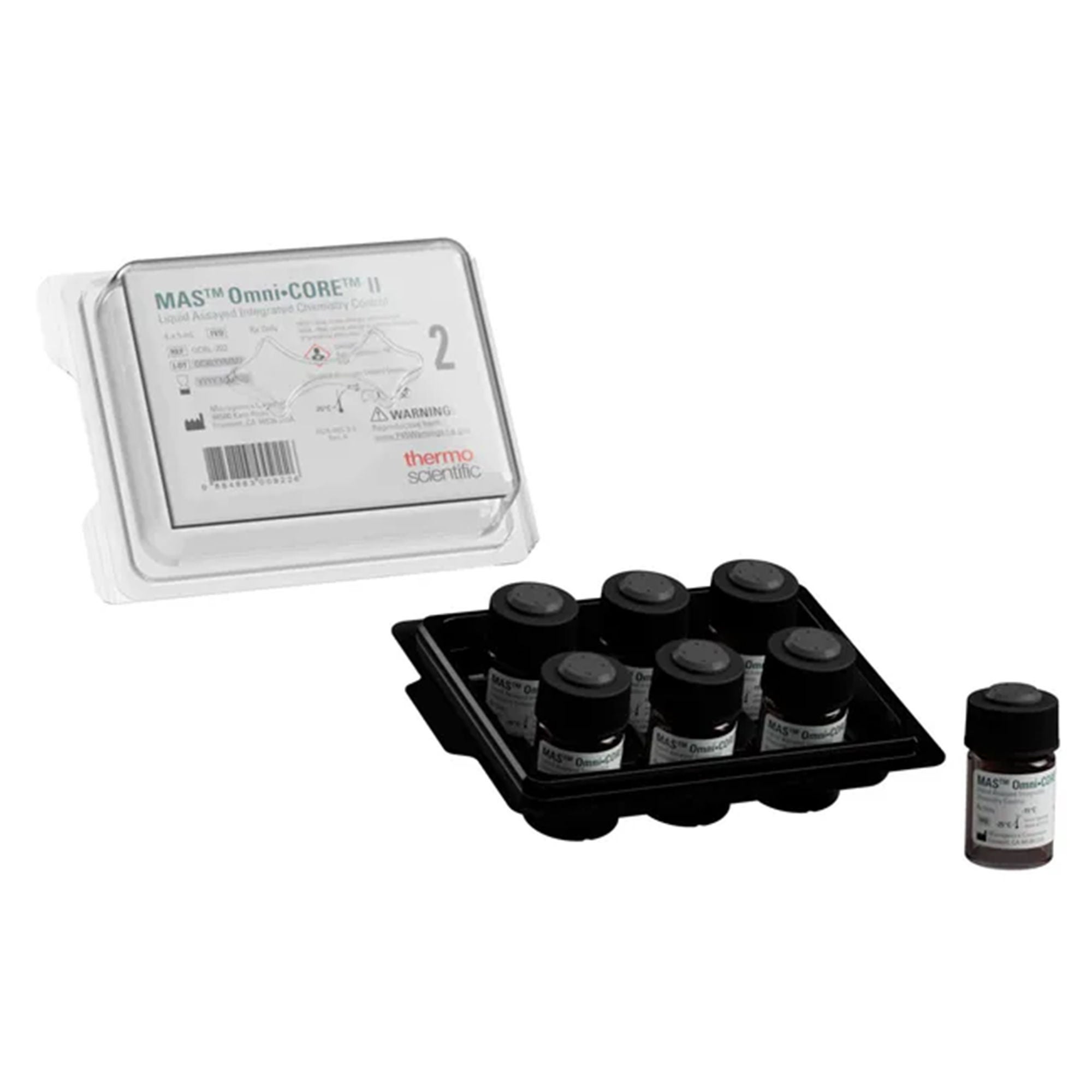 Fisher Scientific - 21381512 Multi-Analyte Control MAS® Omni-Core II Level 2 6 X 5 mL
