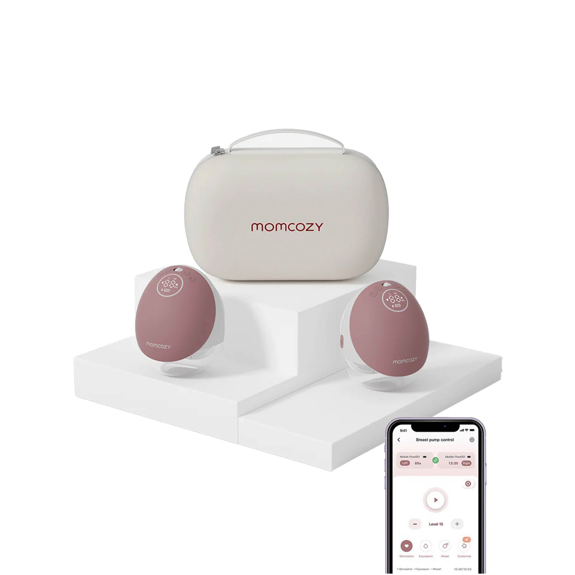 Root Technology Ltd - BP224-NR71BA-A Hands Free Double Electric Breast Pump Momcozy Mobile Flow™ M9