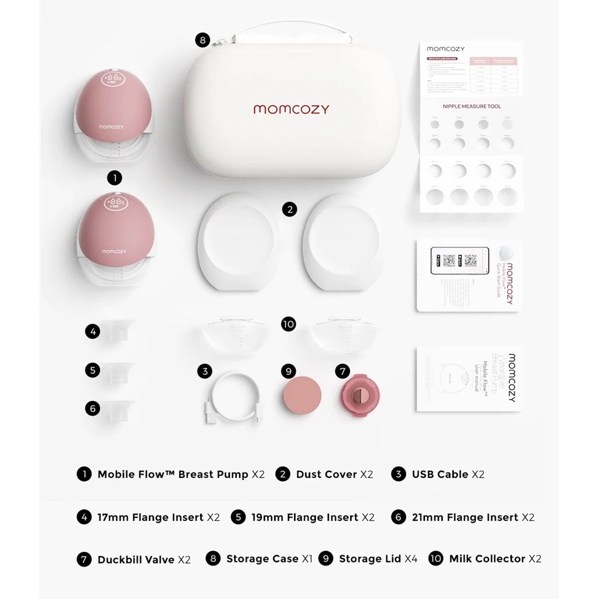 Root Technology Ltd - BP224-NR71BA-A Hands Free Double Electric Breast Pump Momcozy Mobile Flow™ M9