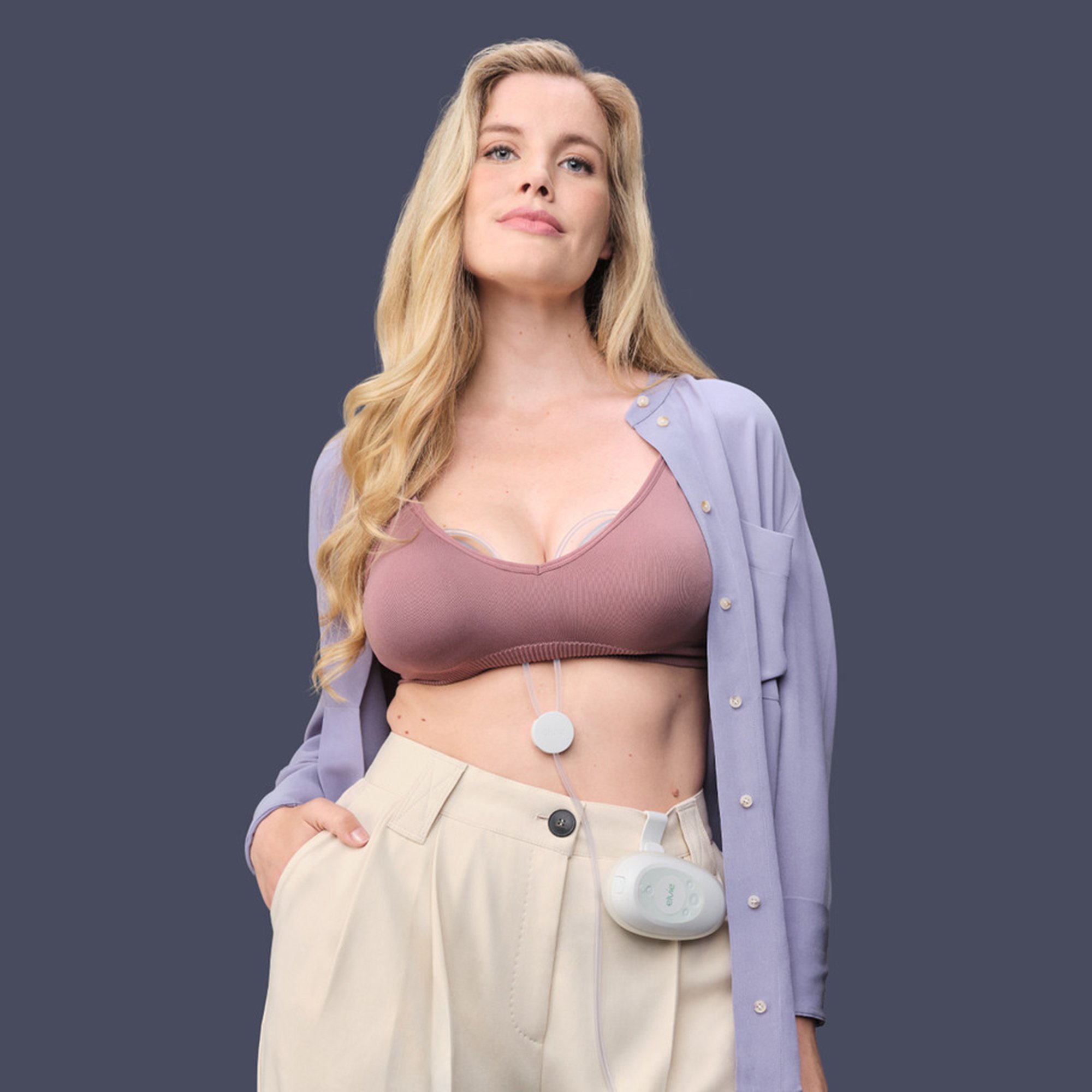 Elvie Stride 2 Hands Free Double Electric Breast Pump EB01-22-AMZ by Willow Innovations