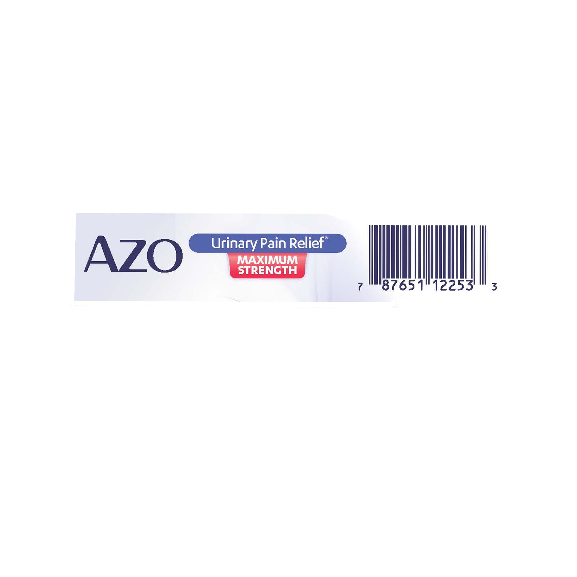 i-Health Inc 787651122533 - AZO® Urinary Pain Relief Tablets Maximum Strength, 12 per Box - 1/Box, 24/Case