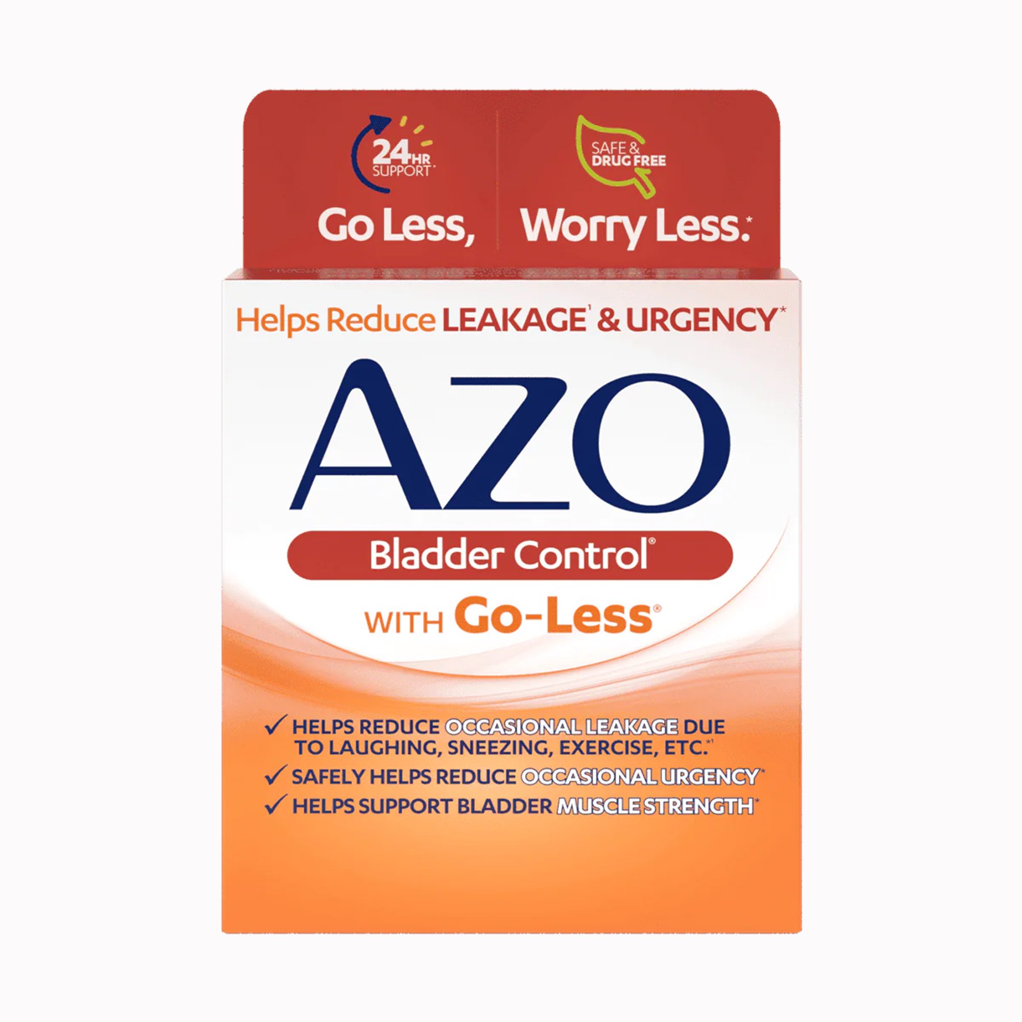 i-Health Inc 787651760025 - AZO Bladder Control® with Go-Less Capsules - 1/Box, 24/Case