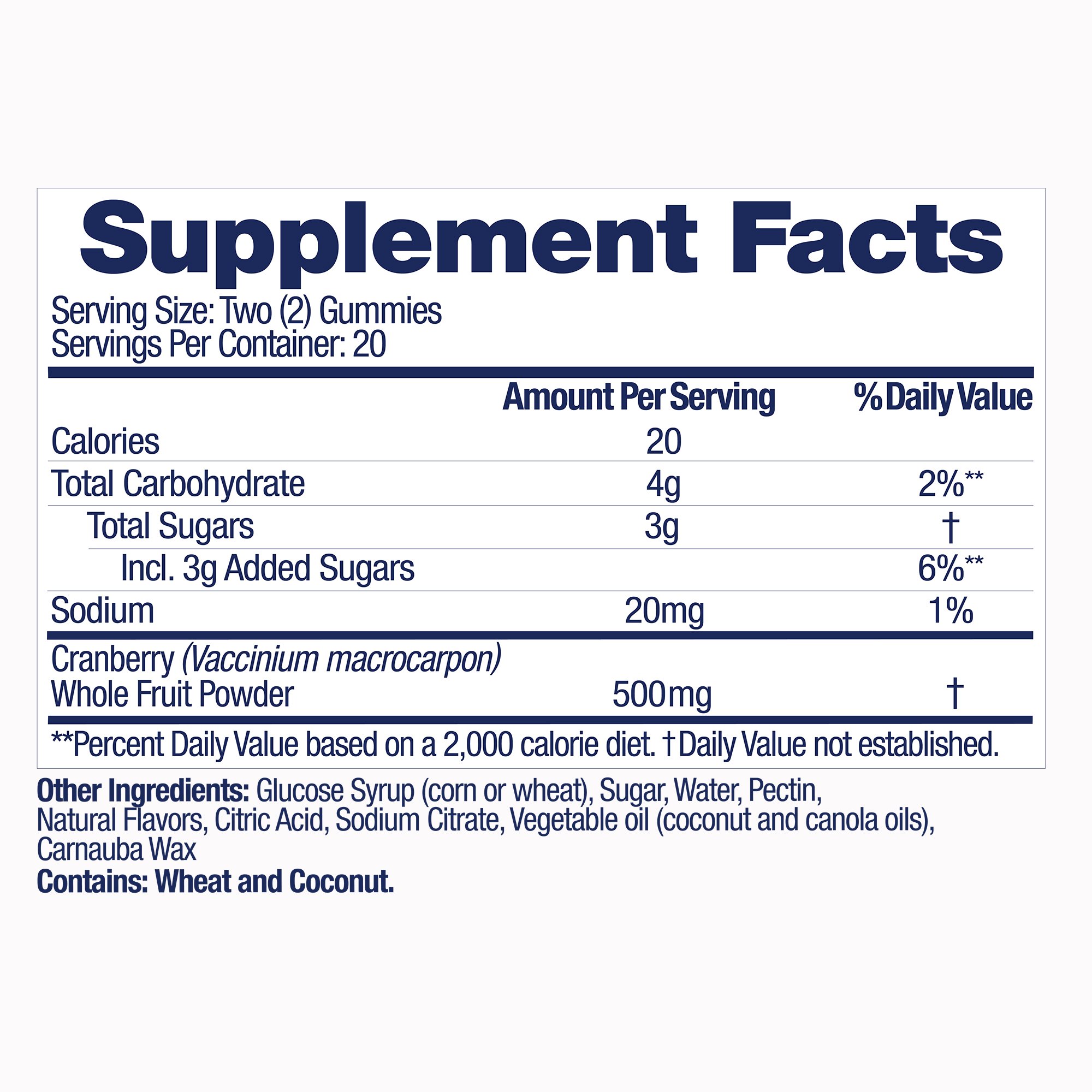 i-Health Inc 787651760094 - AZO® Cranberry, 40 Convenient Gummies in a Bottle - 1/Bottle, 24/Case