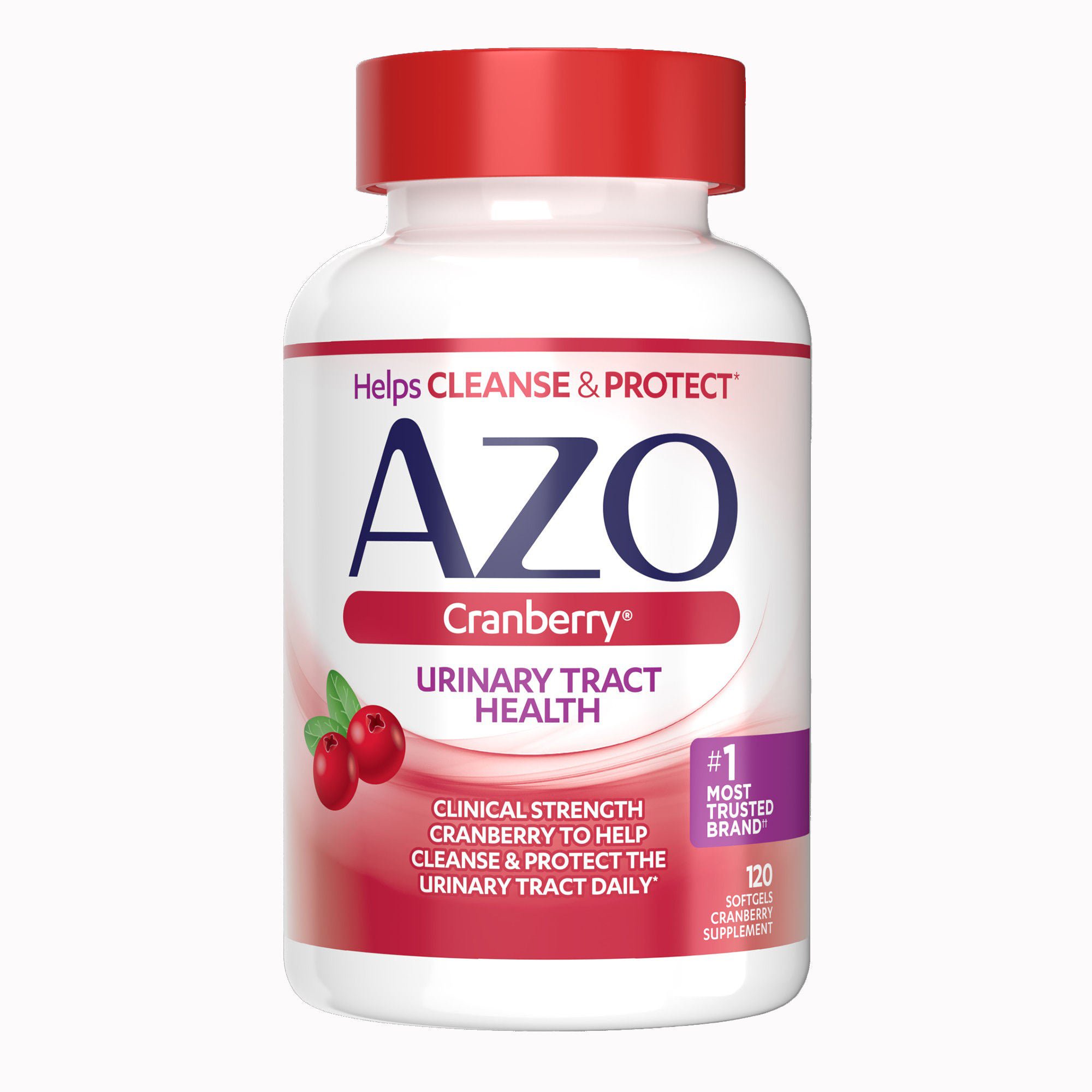 i-Health Inc - 787651760230 Urinary Tract Health Dietary Supplement AZO® Softgel 120 per Bottle