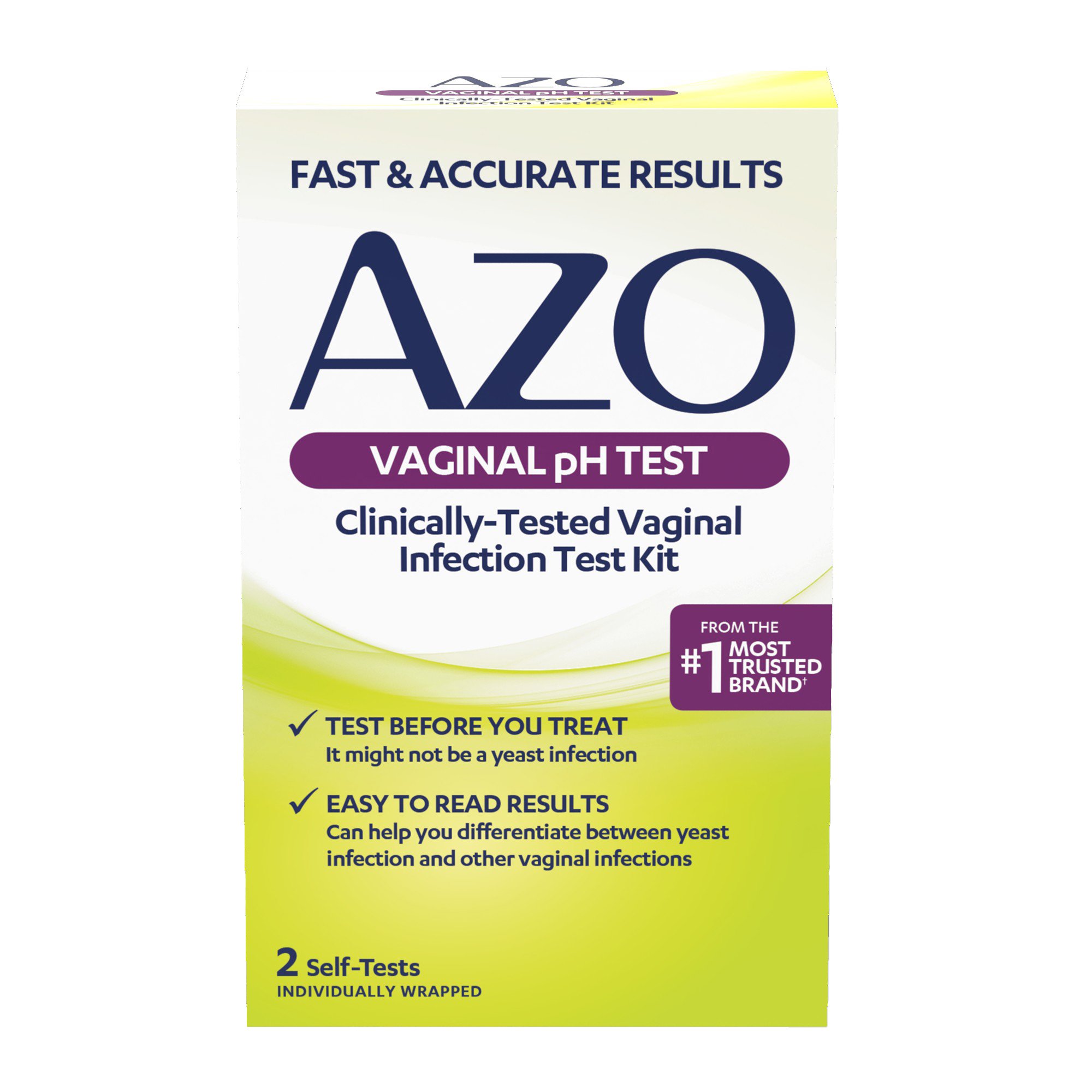 i-Health Inc 787651760339 - AZO® Vaginal pH Test, Infection Test Kit - 1/Box, 24/Case