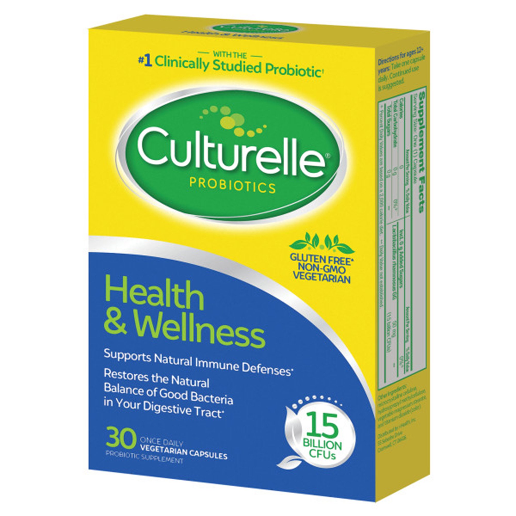 i-Health Inc 049100364049 - Culturelle® Health & Wellness Capsules - 1/Box, 24/Case