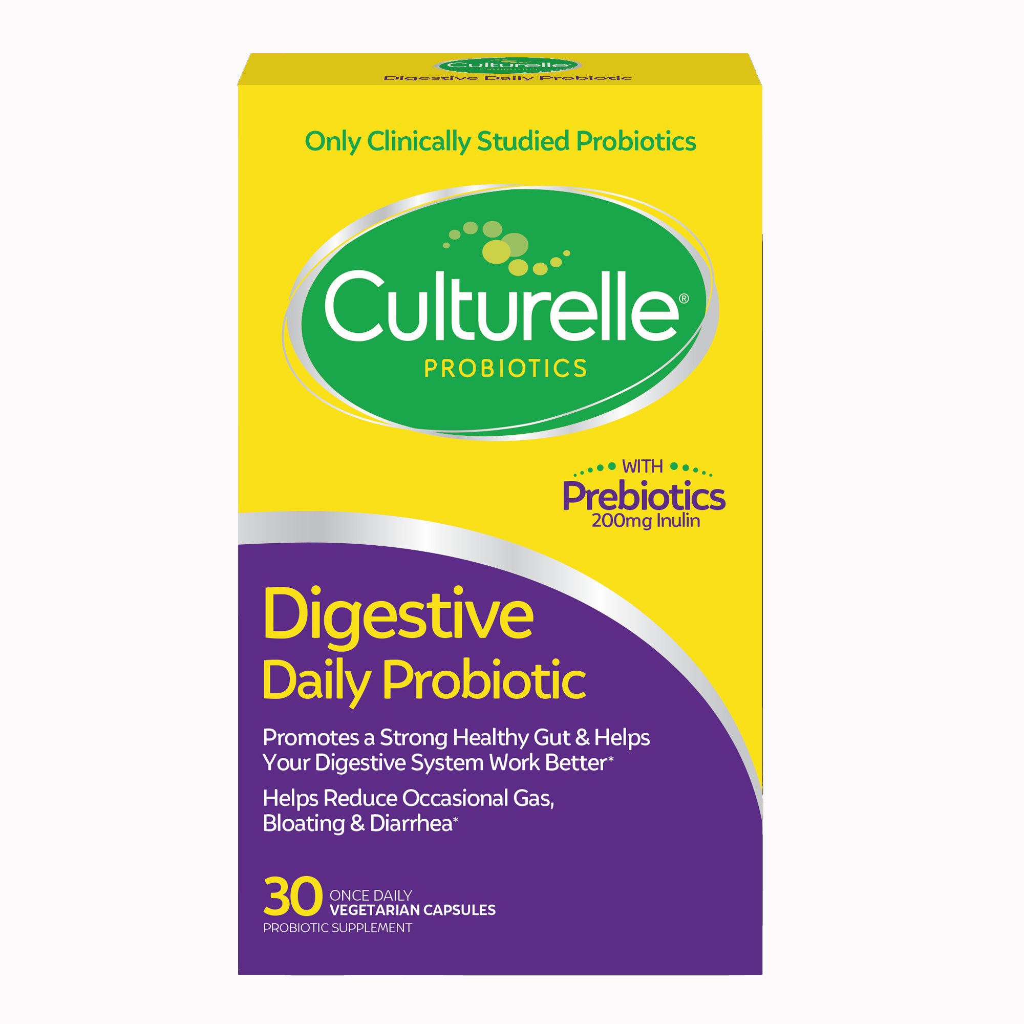i-Health Inc - 049100400099 Culturelle Digestive Daily Probiotic Vegetarian Capsules