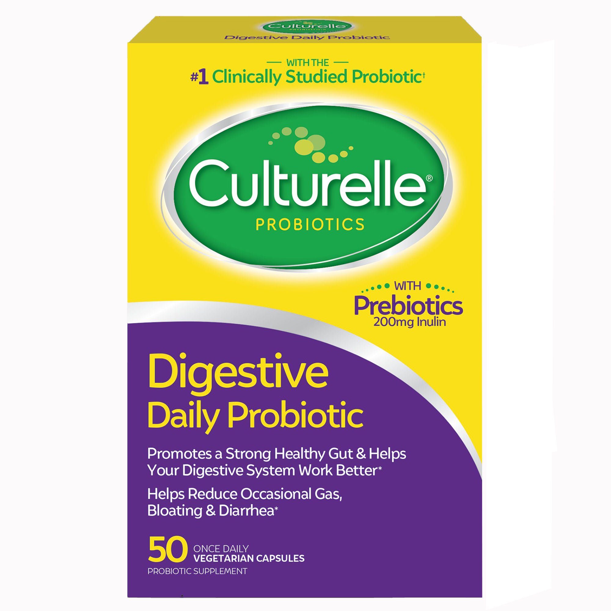 i-Health Inc - 049100400211 Culturelle® Digestive Daily Probiotic Capsules