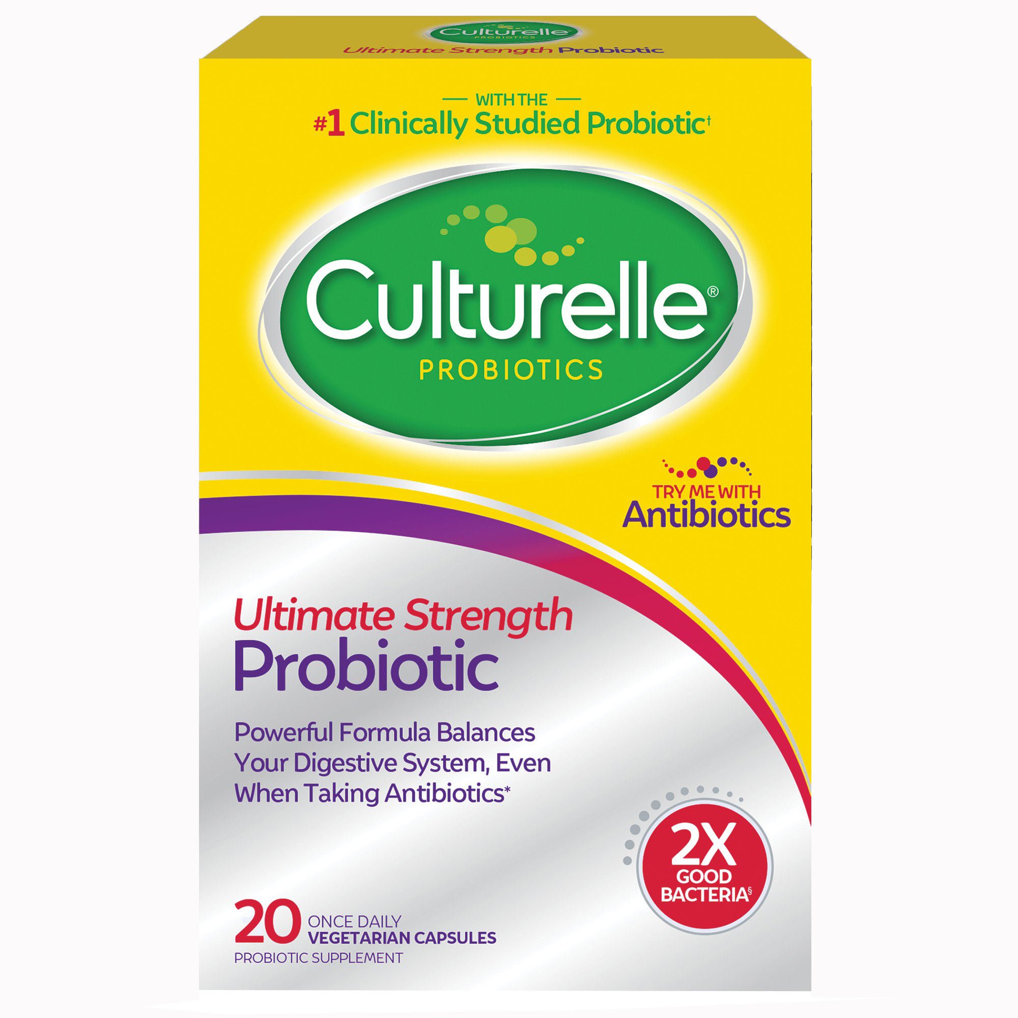 i-Health Inc - 049100400358 Culturelle® Ultimate Strength Probiotic Capsules