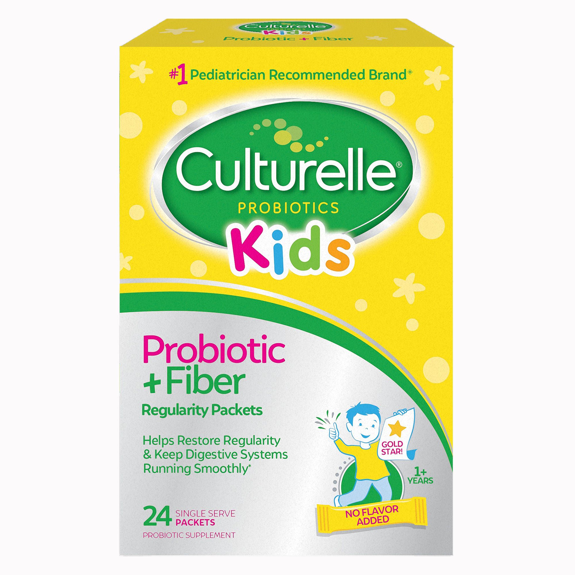 i-Health Inc - 049100400372 Culturelle® Probiotics Kids Probiotic + Fiber Packets