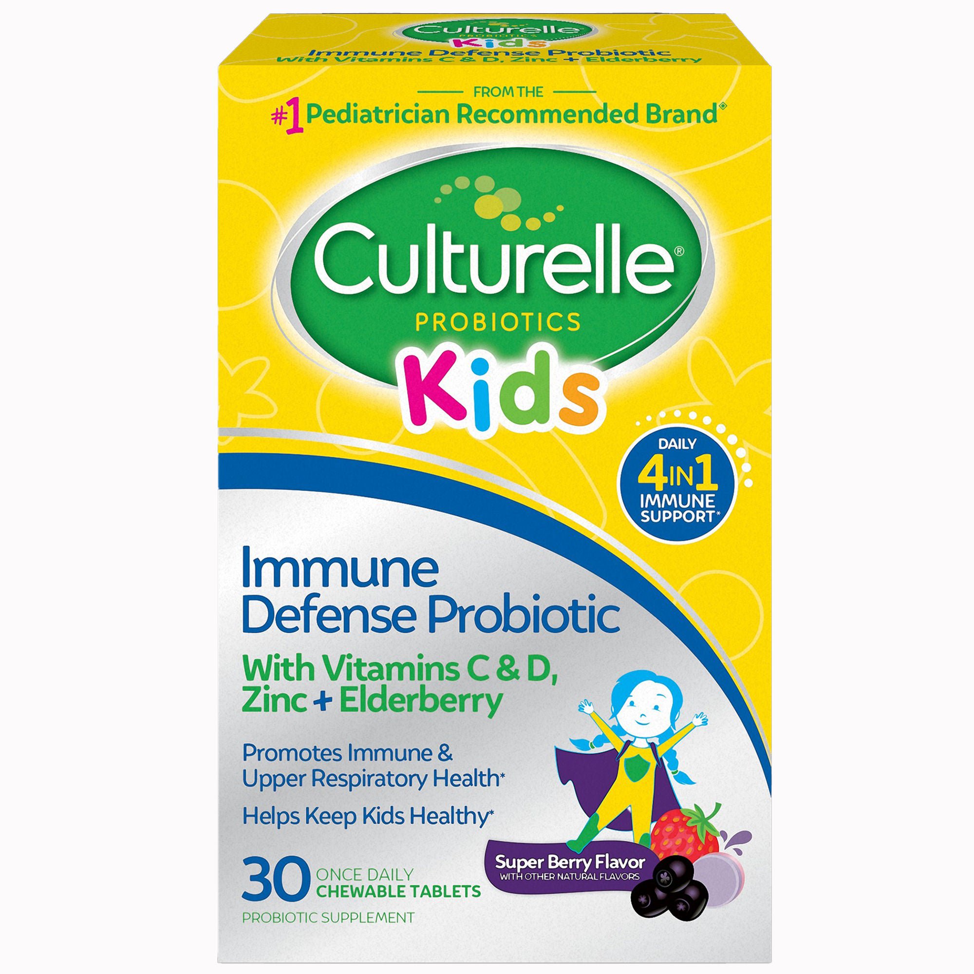 i-Health Inc - 049100401201 Culturelle® Kids Immune Defense Chewables