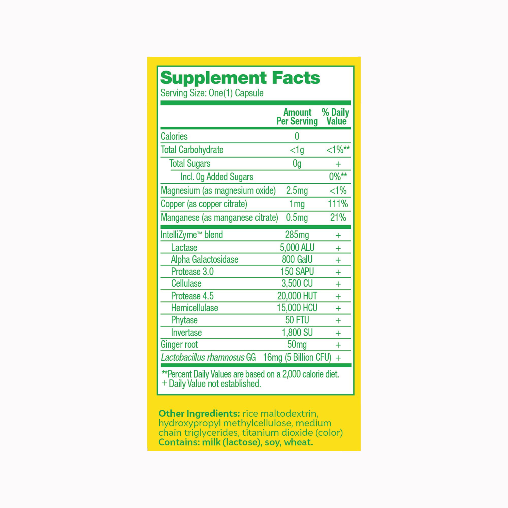 i-Health Inc 049100401829 - Culturelle® Bloating & Gas Defense Capsules - 1/Box, 24/Case