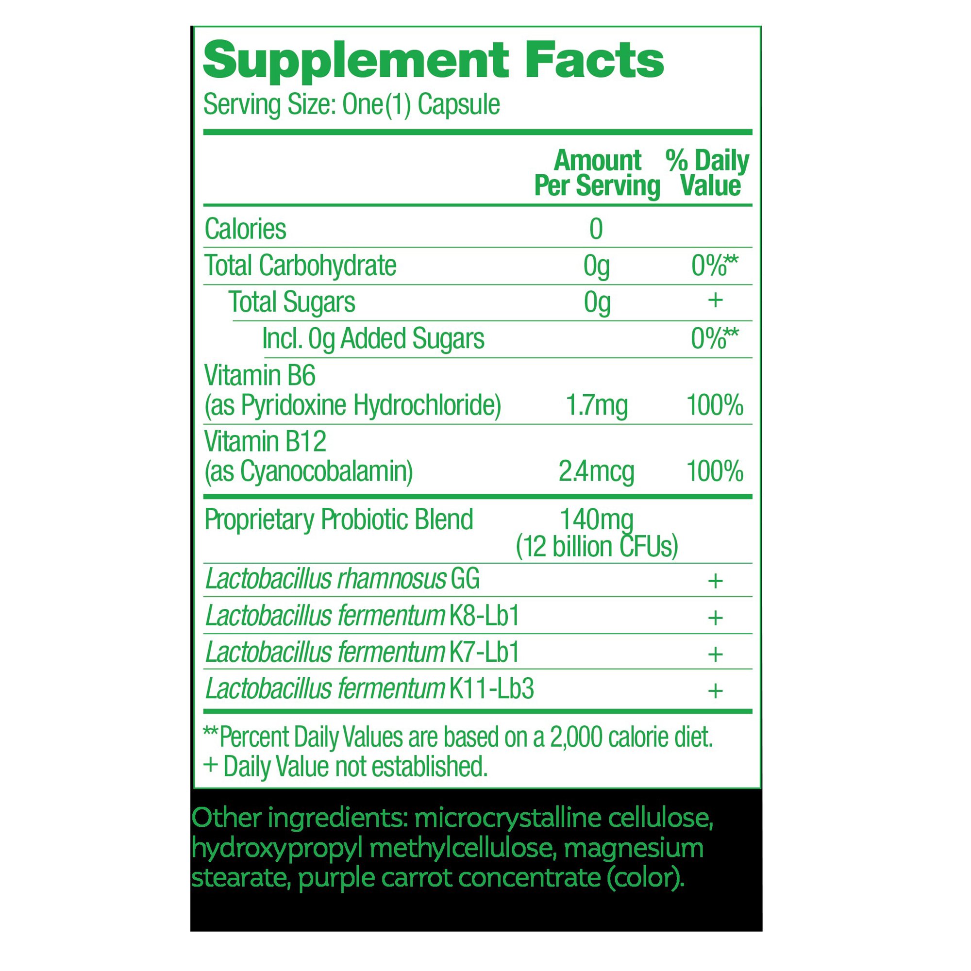 i-Health Inc 049100401836 - Culturelle® Metabolism + Weight Management with SlimBiotics® Capsules - 1/Box, 24/Case