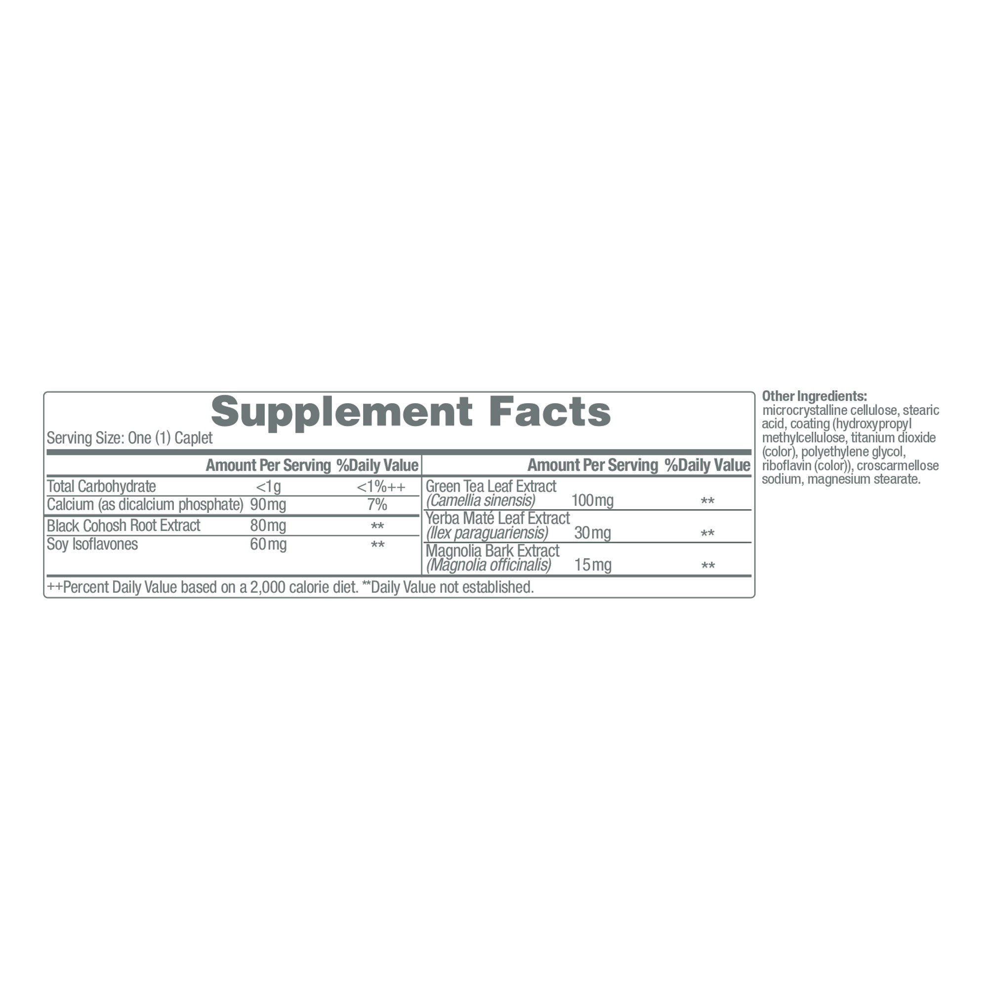 i-Health Inc 092961019474 - Estroven® Once Daily Menopause Relief Stress Relief & Energy Boost Caplets - 1/Box, 12/Case