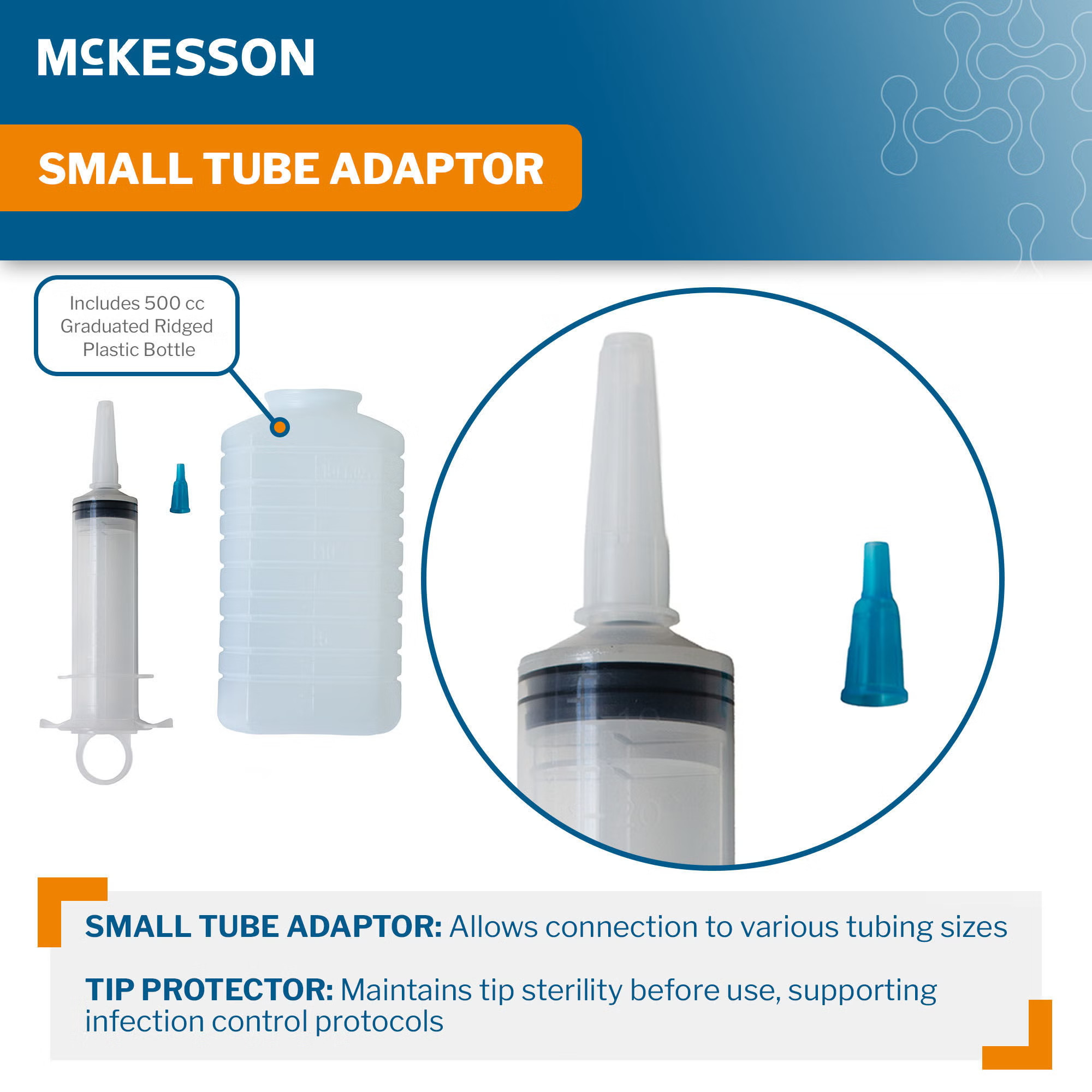 McKesson Brand - 905 Irrigation Syringe McKesson 60 mL Catheter Tip Without Safety