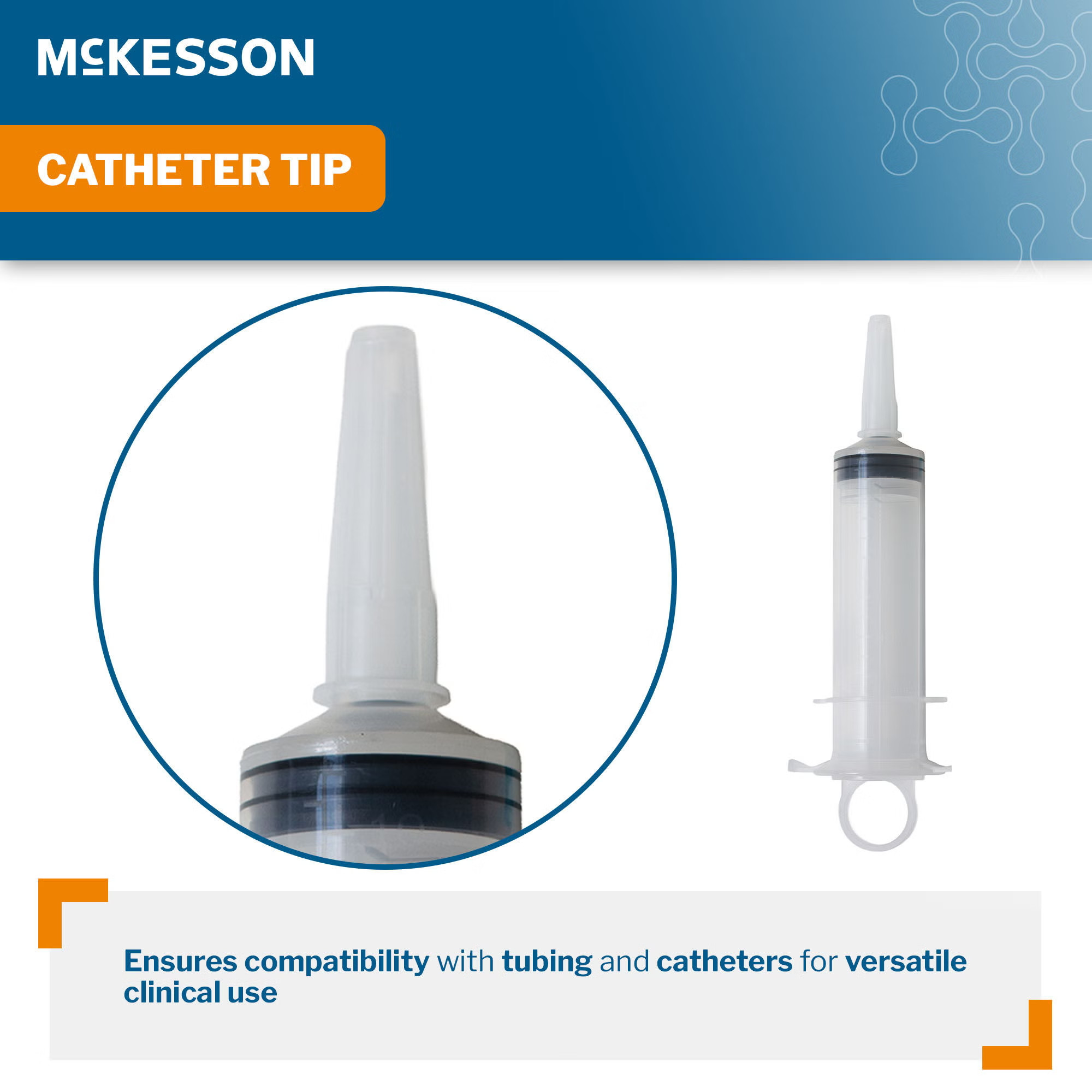 McKesson Brand - 900 Irrigation Syringe McKesson 60 mL Catheter Tip Without Safety