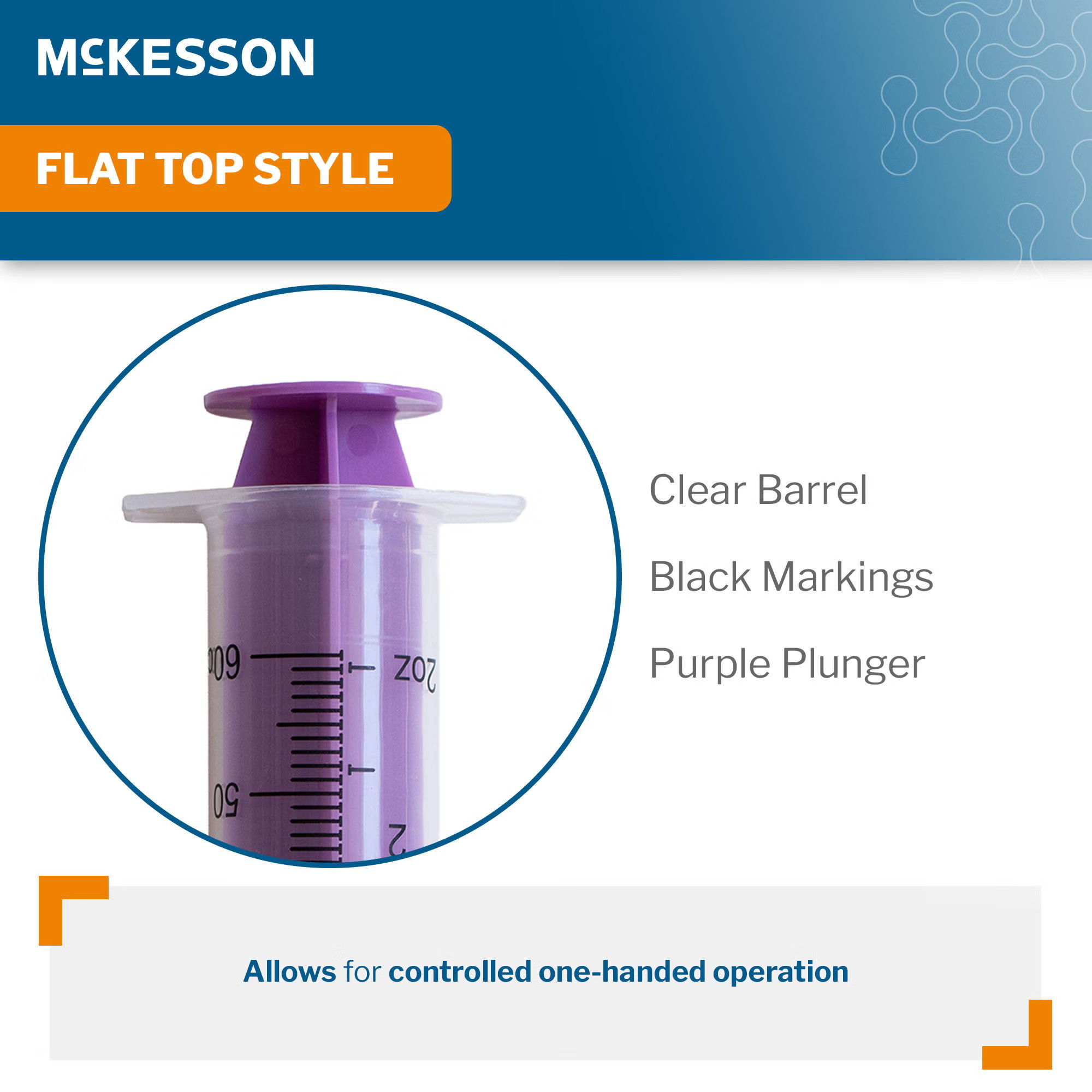 McKesson Brand - 910 Enteral Feeding / Irrigation Syringe McKesson 60 mL Enfit Tip Without Safety