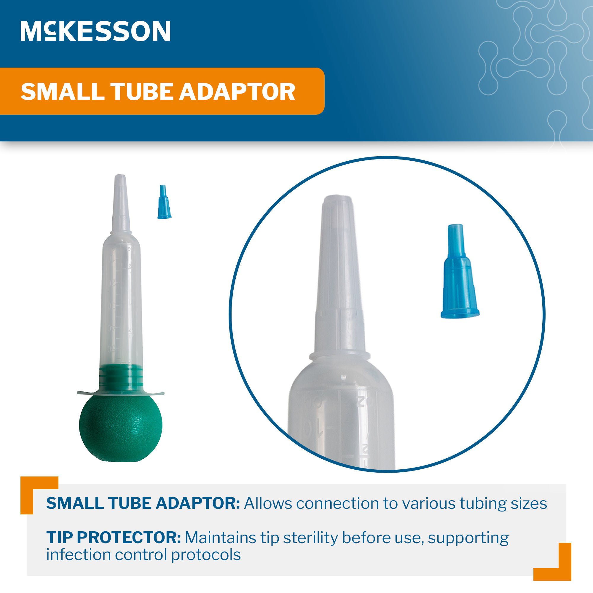 McKesson Brand - 898 Irrigation Syringe McKesson 60 mL Catheter Tip Without Safety
