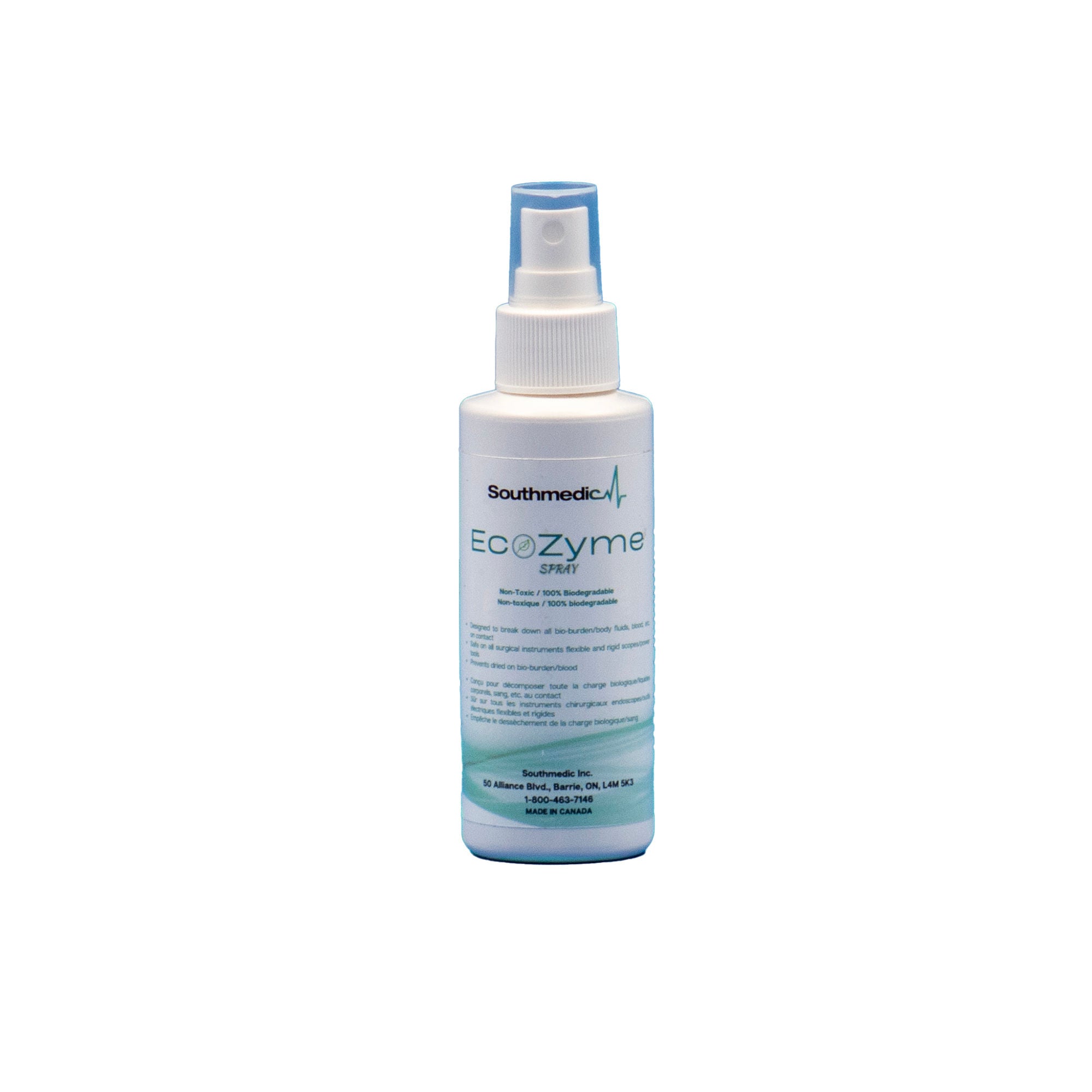 Southmedic - SMI1-27545-04 Multi-Enzymatic Instrument Detergent EcoZyme Liquid 4 oz. Spray Bottle Odorless