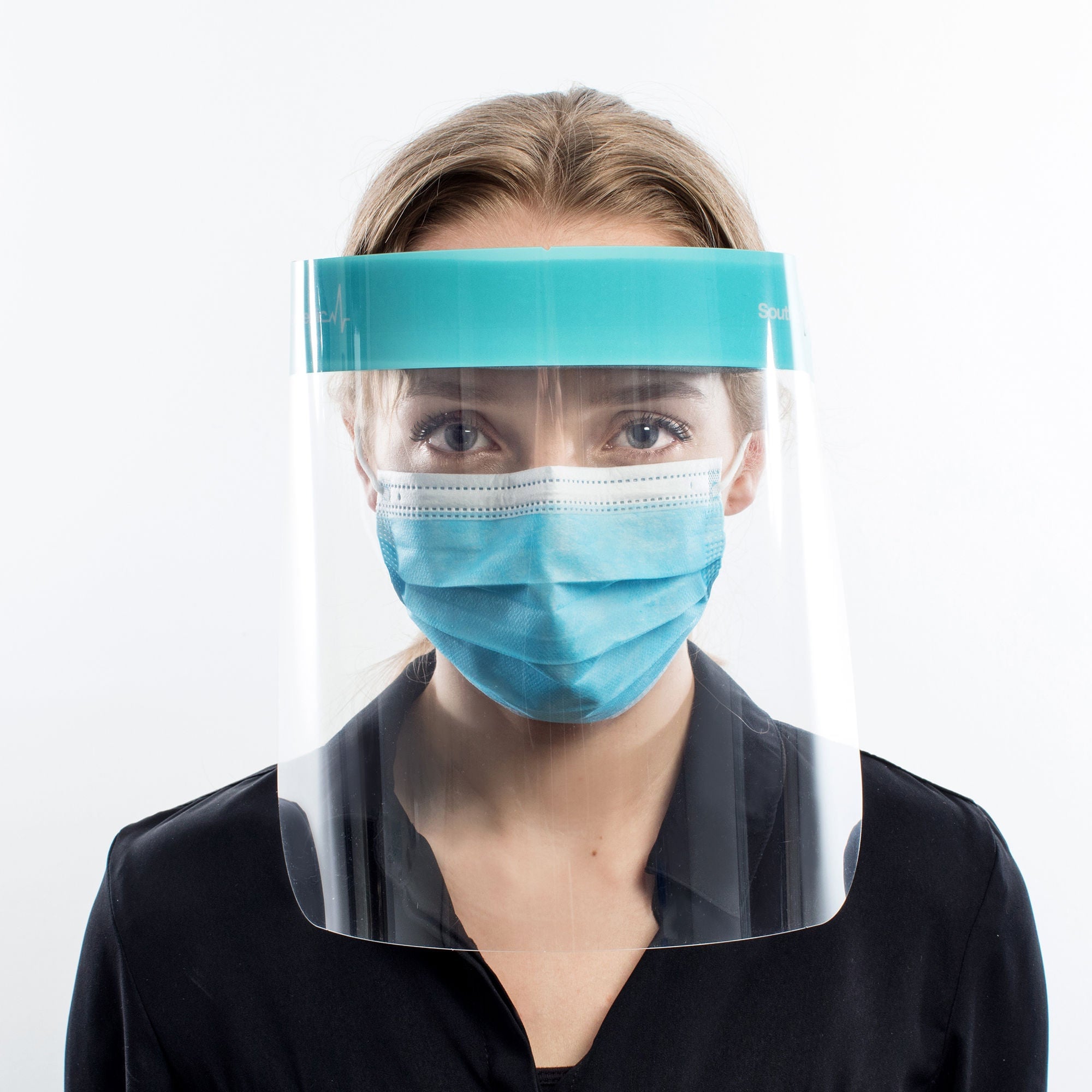 Southmedic - SMI1-SMI3611 Face Shield Clear Choice™ One Size Fits Most Full Length Disposable NonSterile