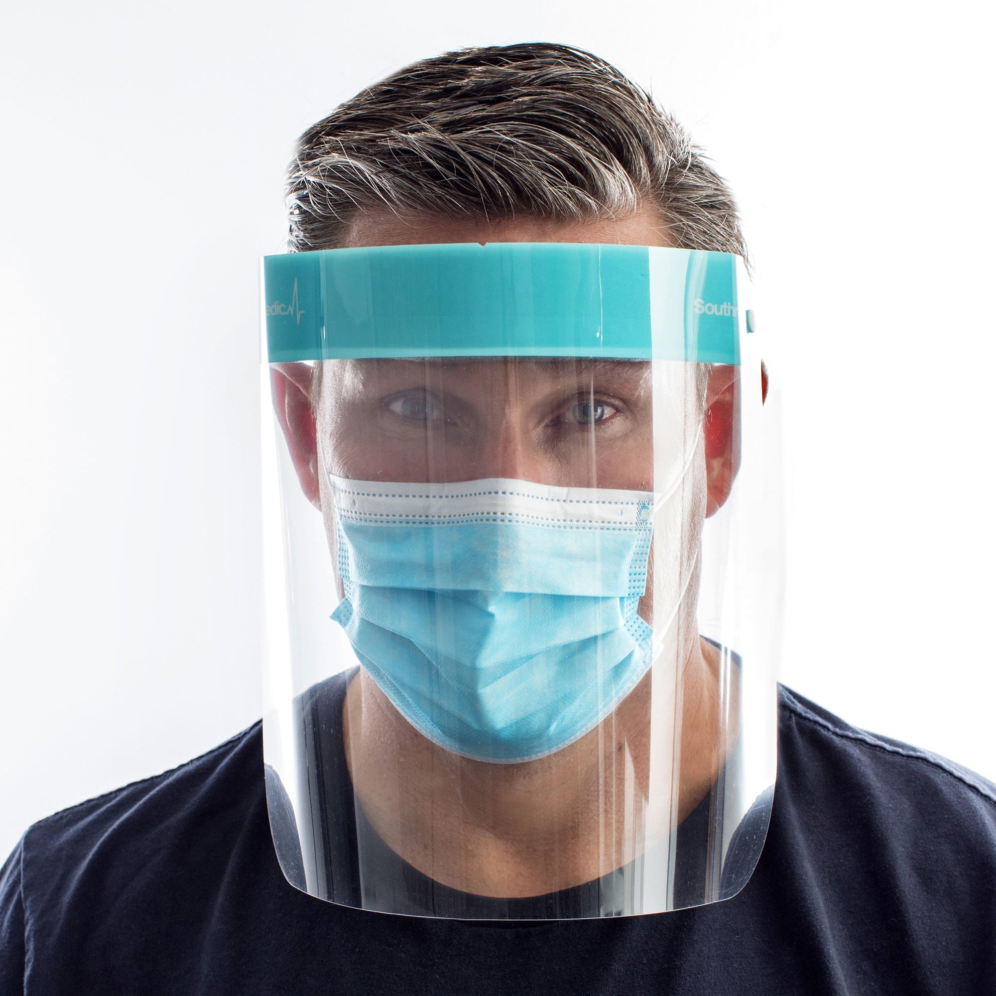 Southmedic - SMI1-SMI3611 Face Shield Clear Choice™ One Size Fits Most Full Length Disposable NonSterile