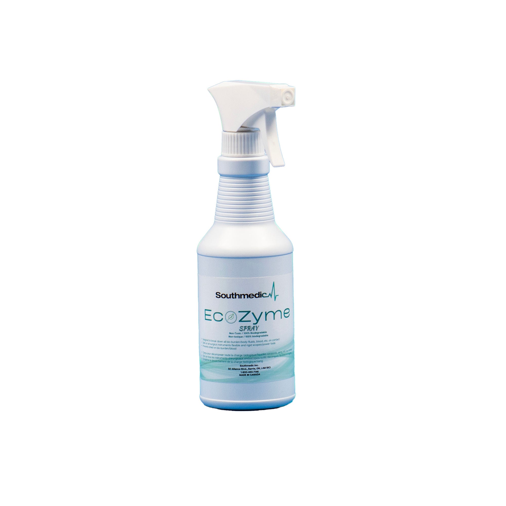 Southmedic - SMI1-27545-16 Enzymatic Instrument Detergent Ecozyme Liquid 16 oz. Spray Bottle Odorless