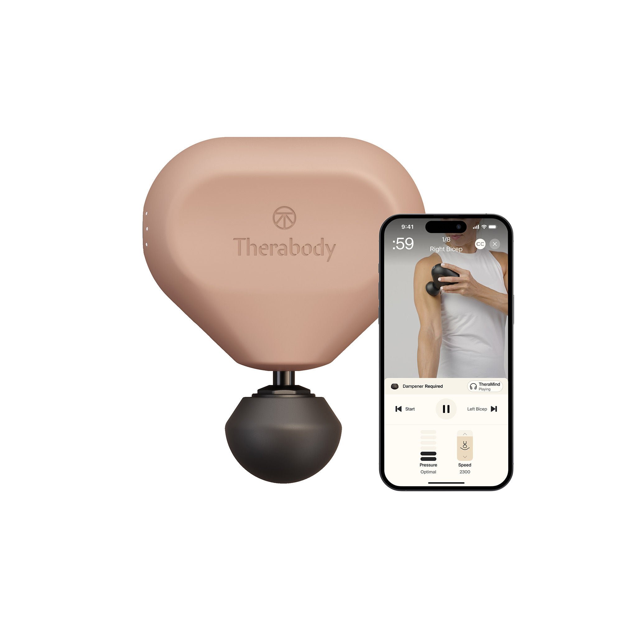 Therabody Inc - TG0004128-1A60 Therabody Theragun Mini Hand-Held Massager
