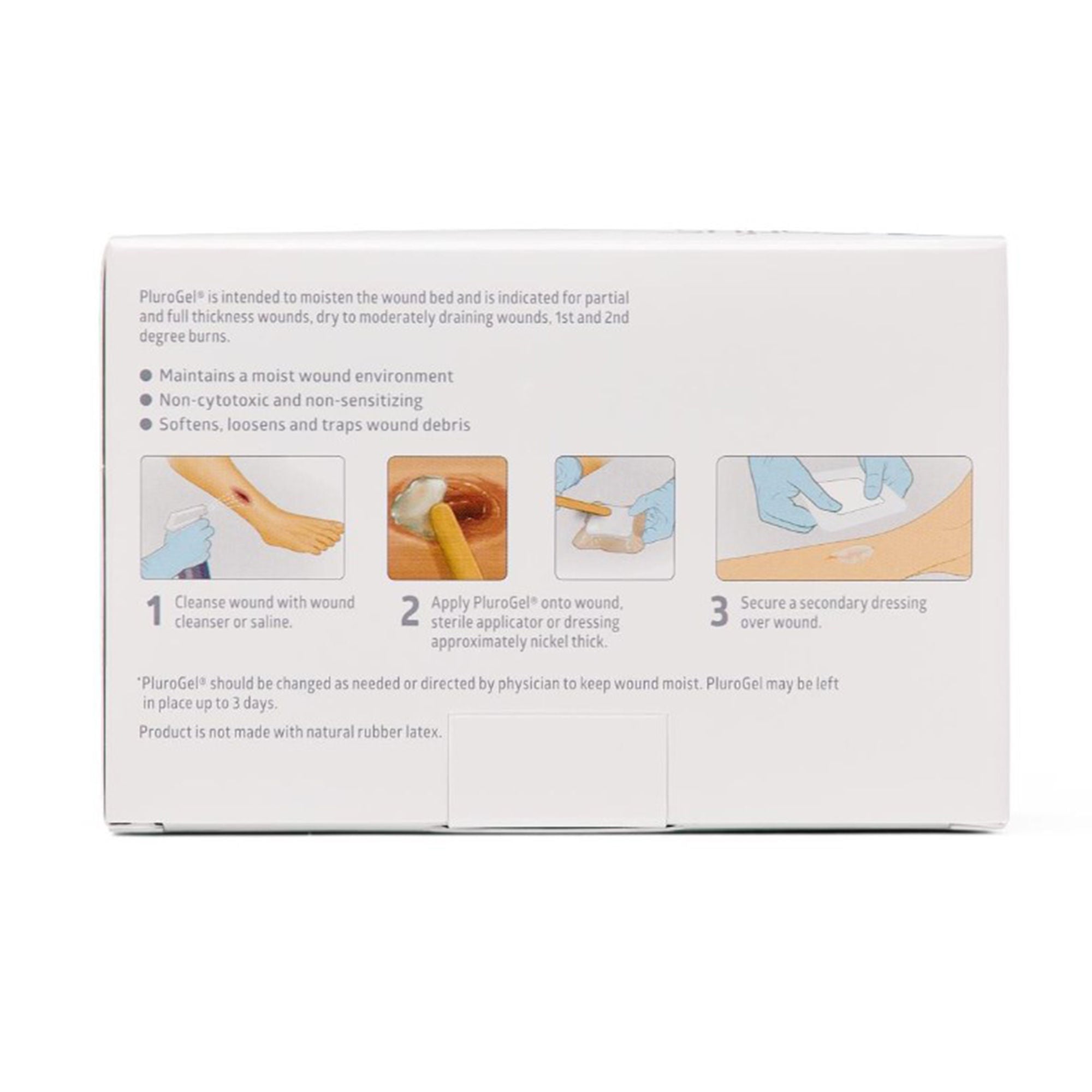 Medline - PGL020 Gel Dressing PluroGel Burn and Wound 20 Gram Gel / Amorphous NonSterile