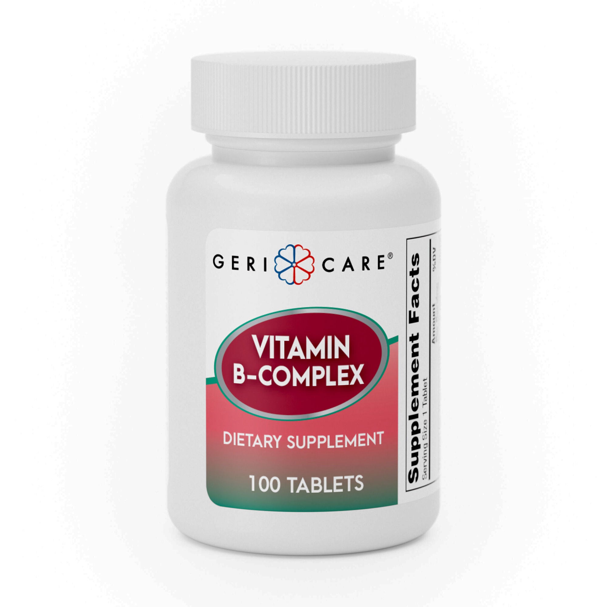 Geri-Care - 809-01-GCP Vitamin Supplement Geri-Care® Vitamin B Tablet 100 per Bottle