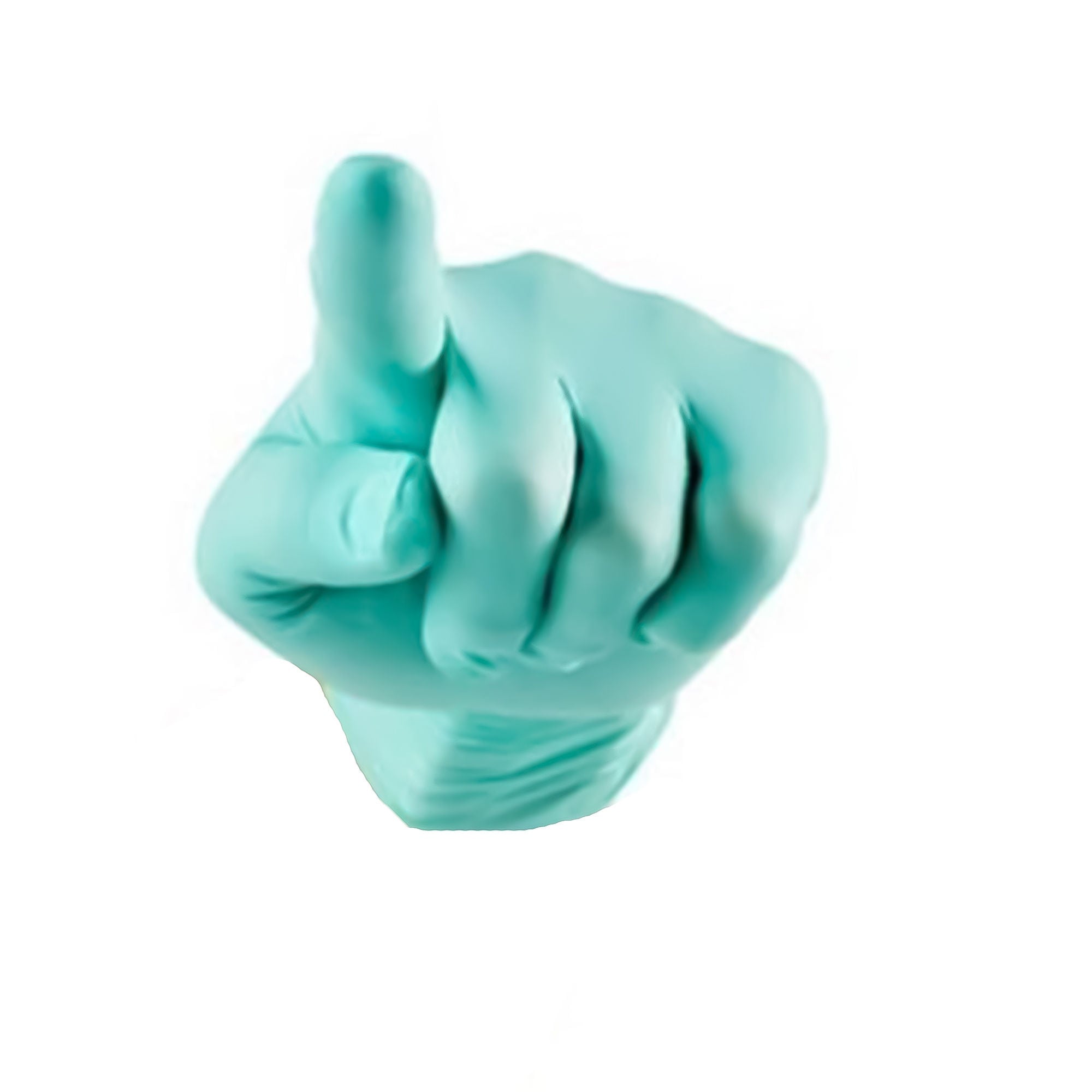 Cardinal - 88FB01XS Exam Glove FLEXAL™ Nitrile Biodegradable X-Small 200 per Box NonSterile Nitrile Standard Cuff Length Textured Fingertips Teal Chemo Tested / Fentanyl Tested
