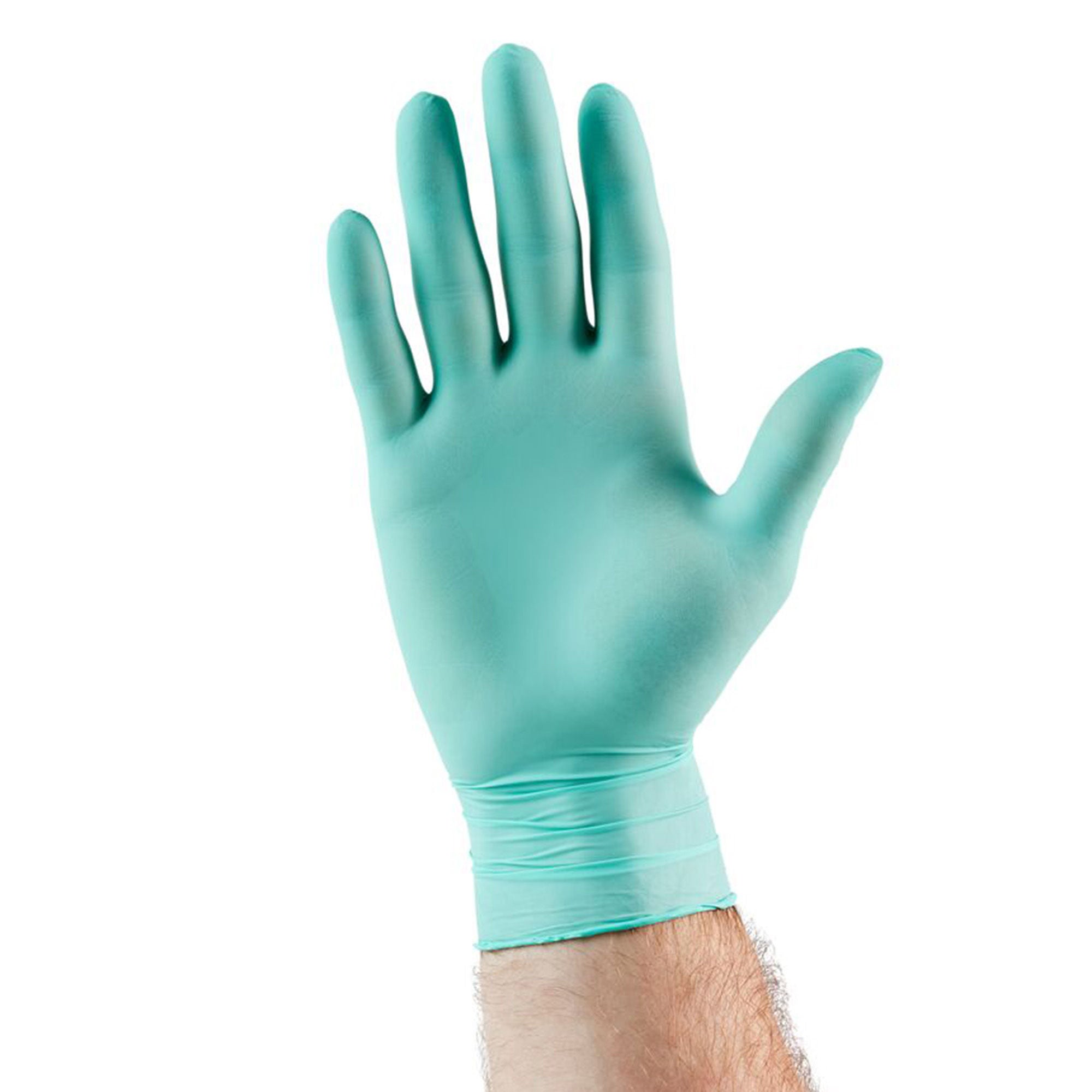 Cardinal - 88FB03M Exam Glove FLEXAL™ Nitrile Biodegradable Medium 200 per Box NonSterile Nitrile Standard Cuff Length Textured Fingertips Teal Chemo Tested / Fentanyl Tested