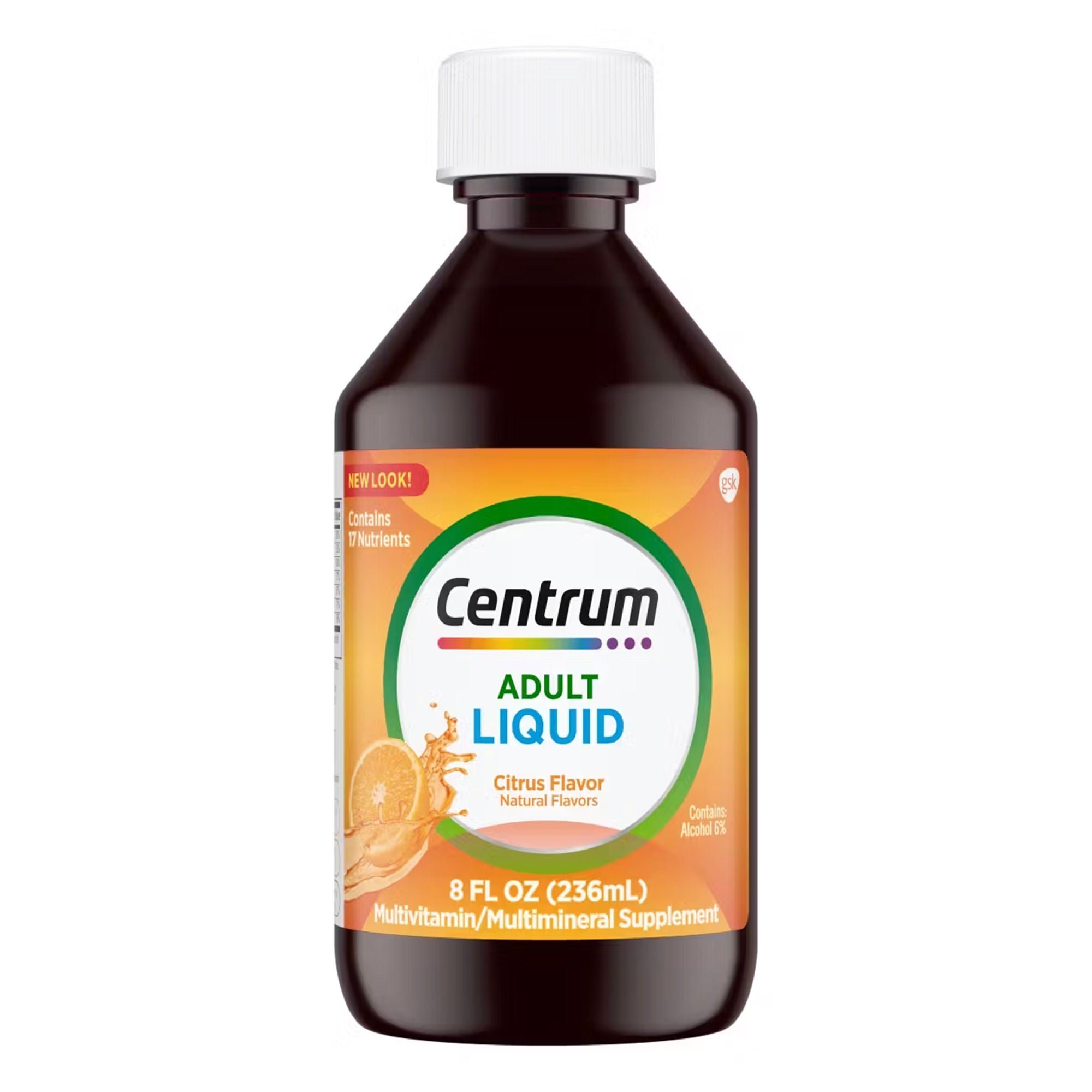 Haleon US Services Inc - 05730513302 Centrum Adults Multivitamin/Multimineral Liquid Citrus