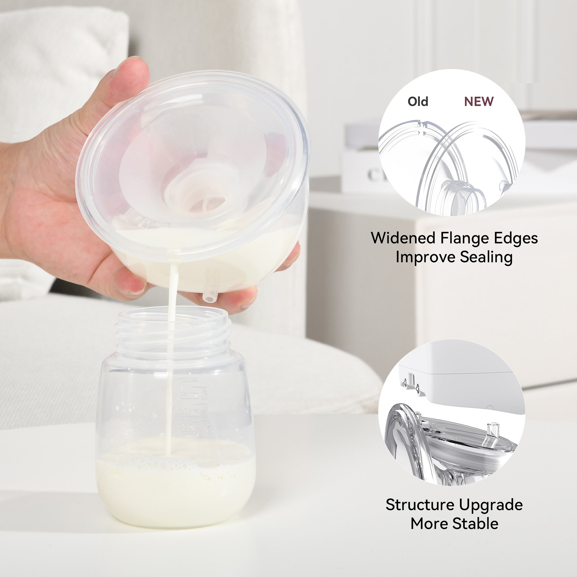 Momcozy S9 Pro-N Hands Free Double Electric Breast Pump BP091-GR00BA-A by Root Technology