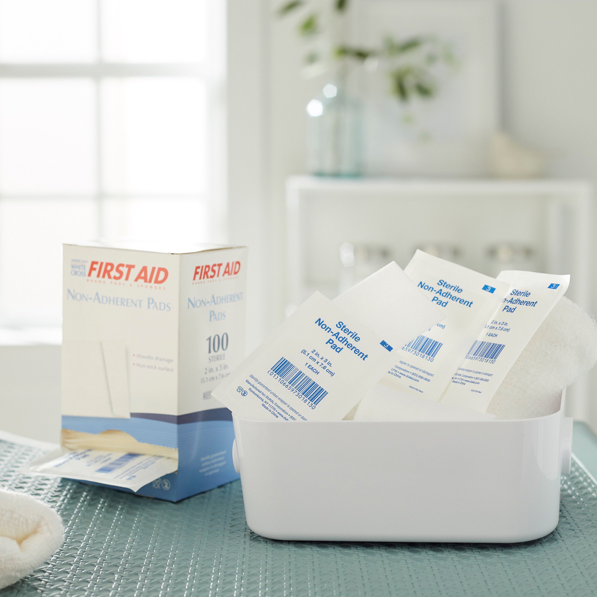 Dukal - 7565033 American® White Cross Nonadherent Dressing