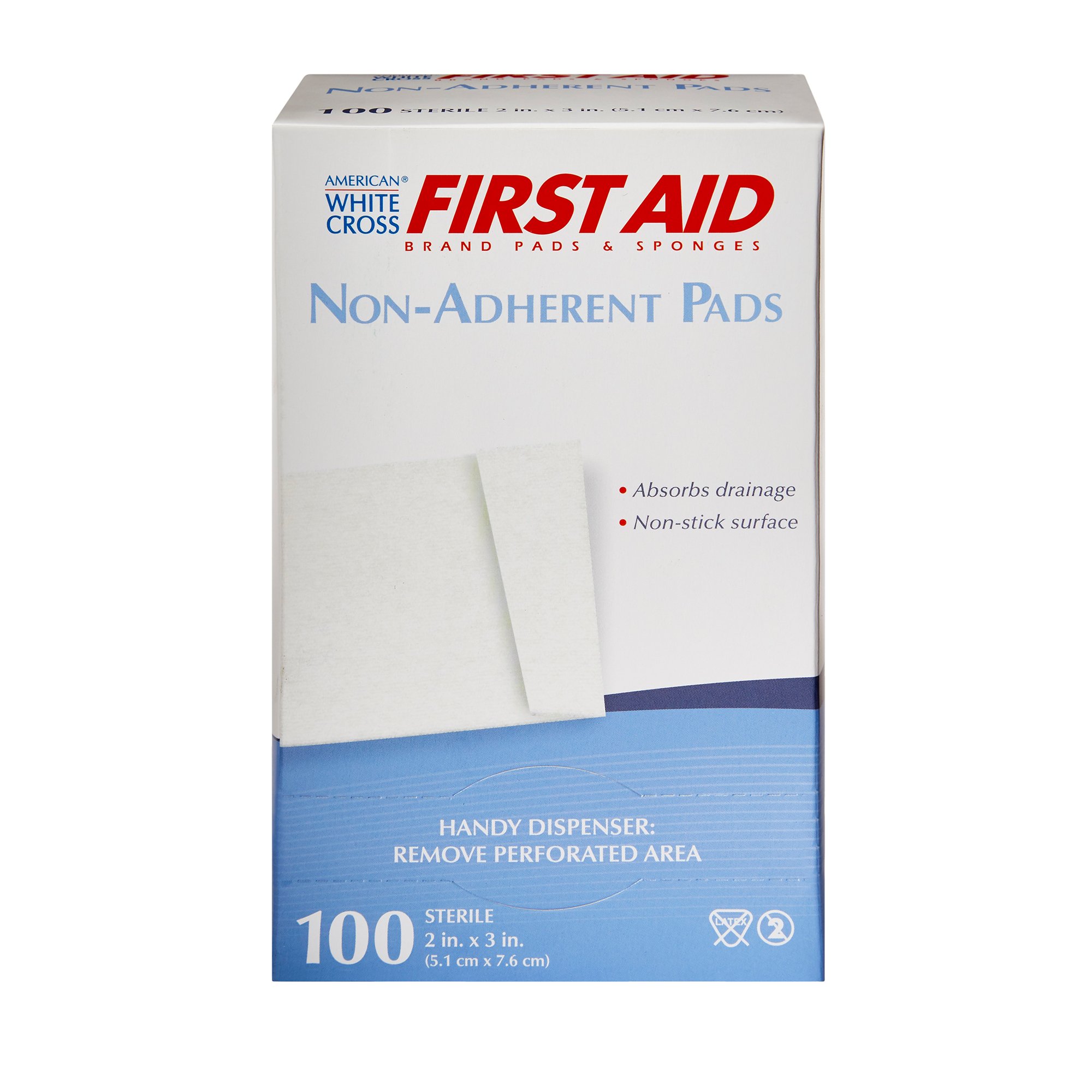 Dukal - 7565033 American® White Cross Nonadherent Dressing
