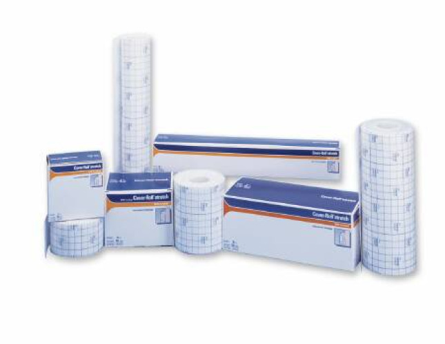 BSN Medical 45550 - Cover-Roll® Stretch Nonwoven Polyester Dressing Retention Tape, 8 Inch x 2 Yard - 1/Box, 12/Case