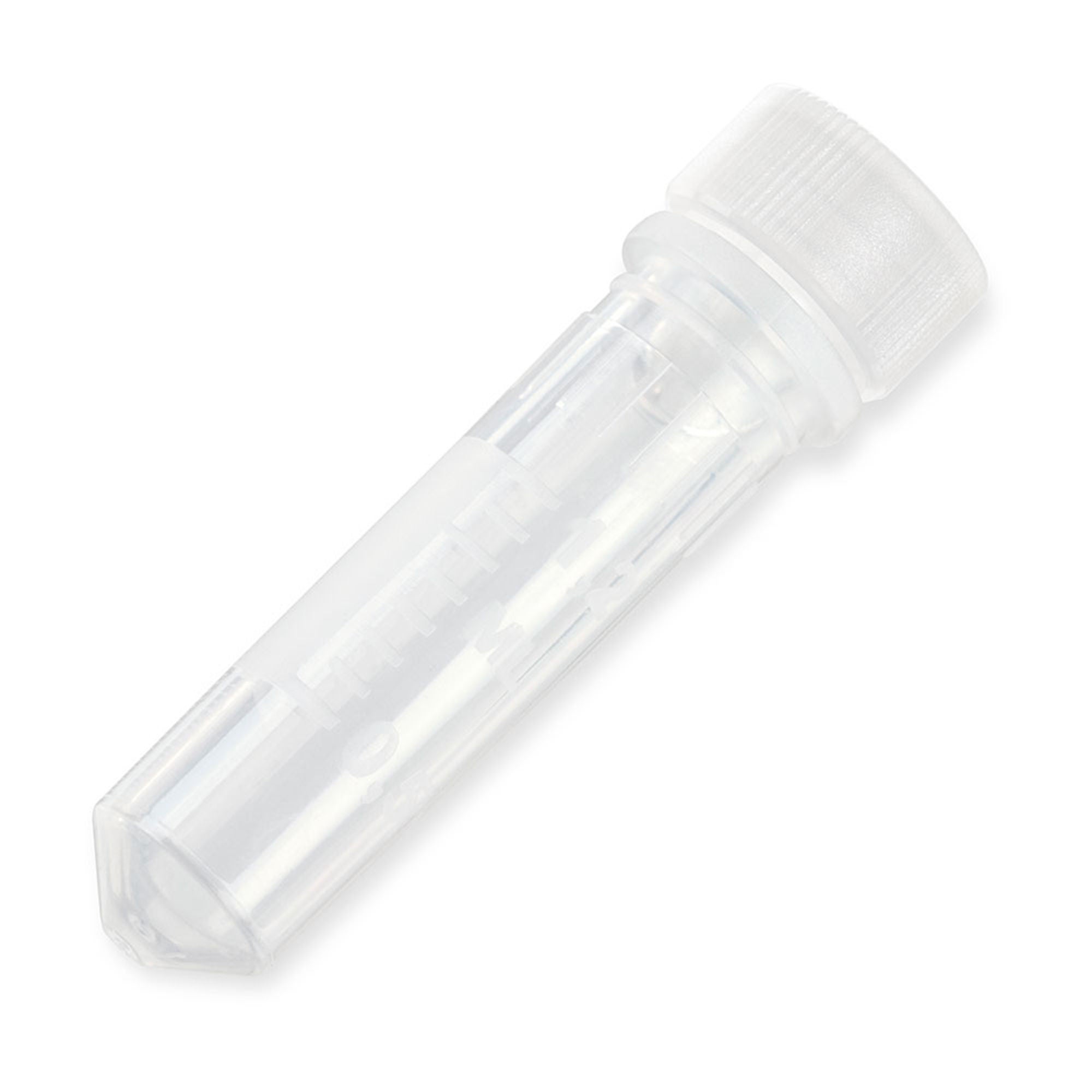 Globe Scientific - 111730 Microcentrifuge Tube Plain 2 mL Screw Cap Polypropylene Tube