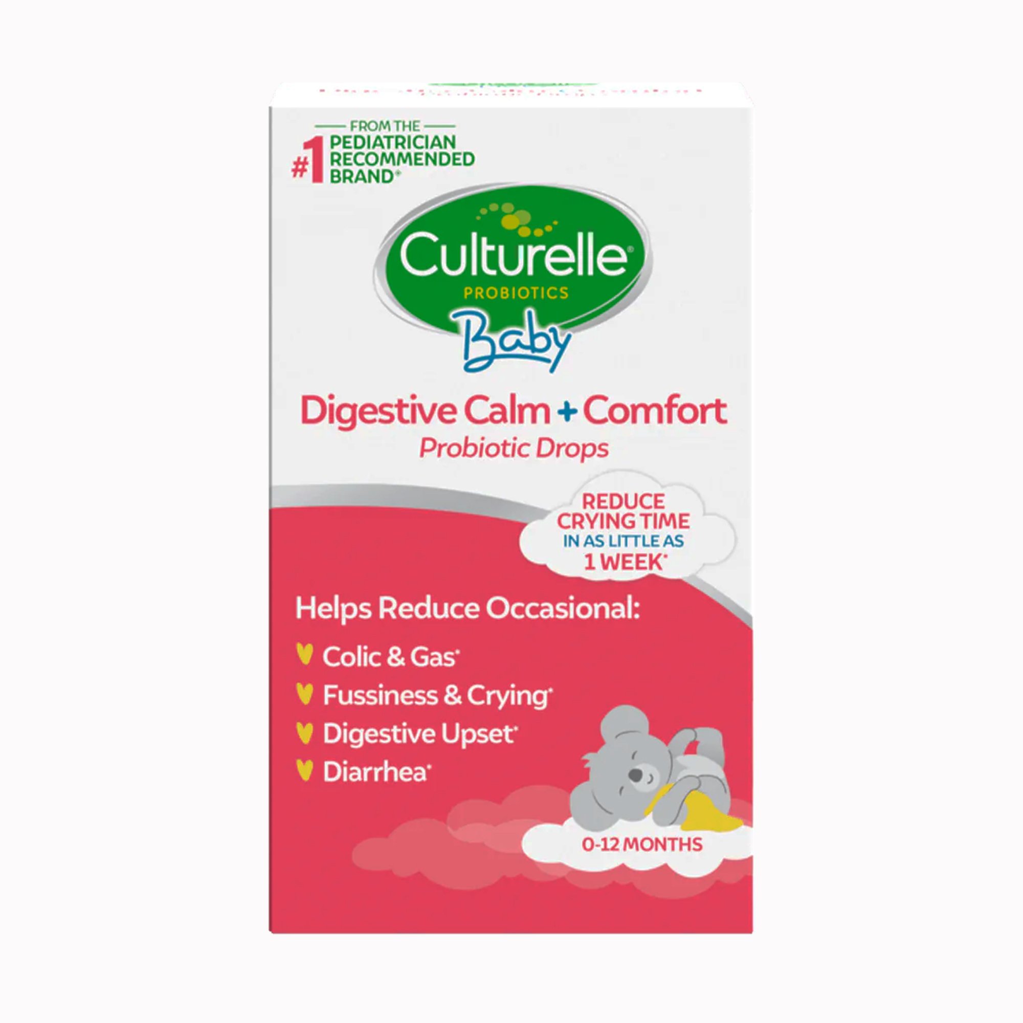 i-Health Inc 049100400525 - Culturelle® Baby Digestive Calm + Comfort Probiotic Drops, 0.29-ounce Bottle - 1/Box, 12/Case