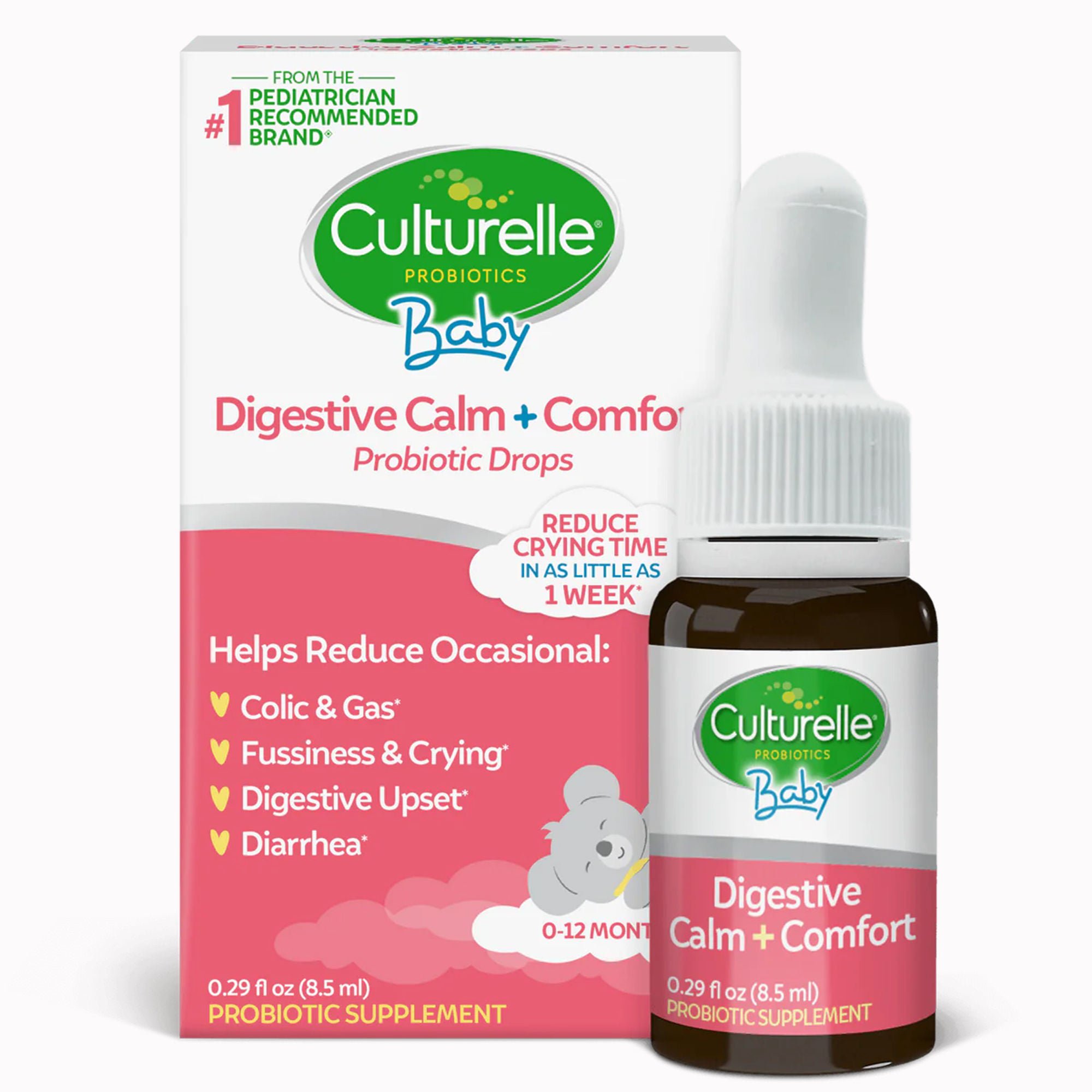 i-Health Inc - 049100400525 Culturelle® Baby Digestive Calm + Comfort Probiotic Drops