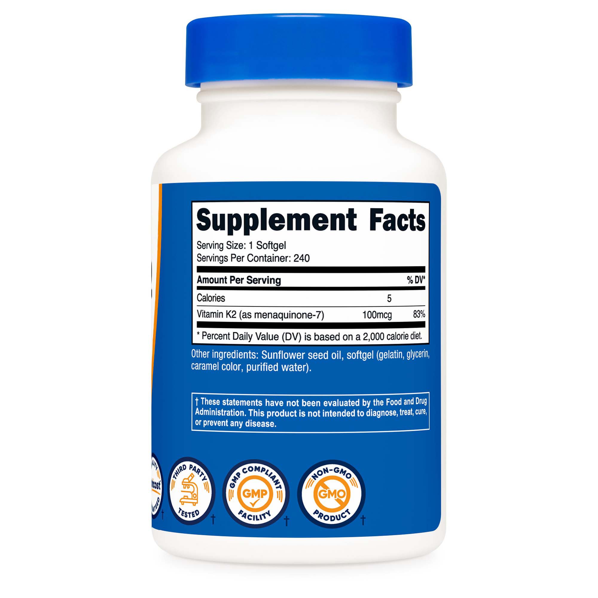 nutricost Dietary Supplement NTC361101 by Nutricost