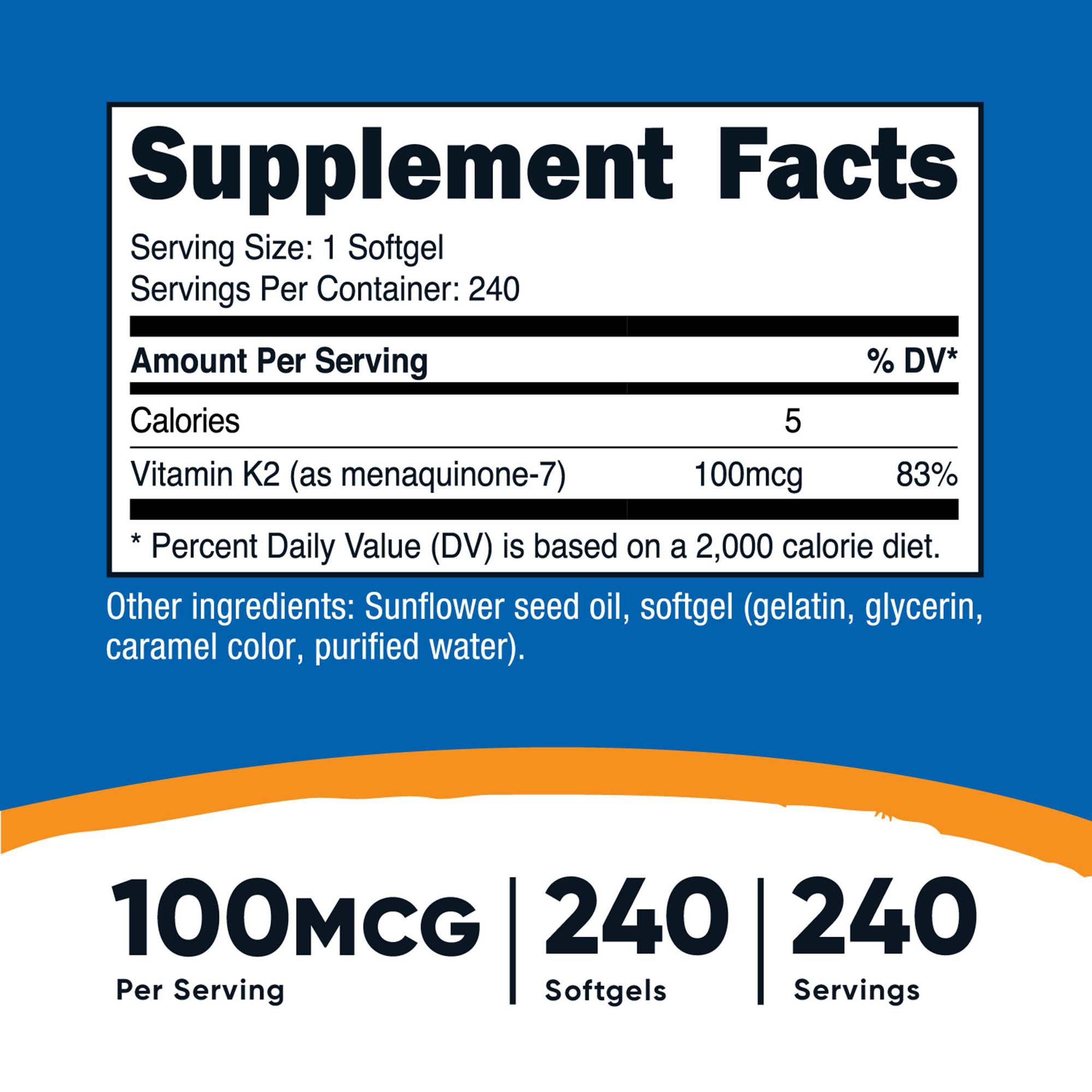 nutricost Dietary Supplement NTC361101 by Nutricost