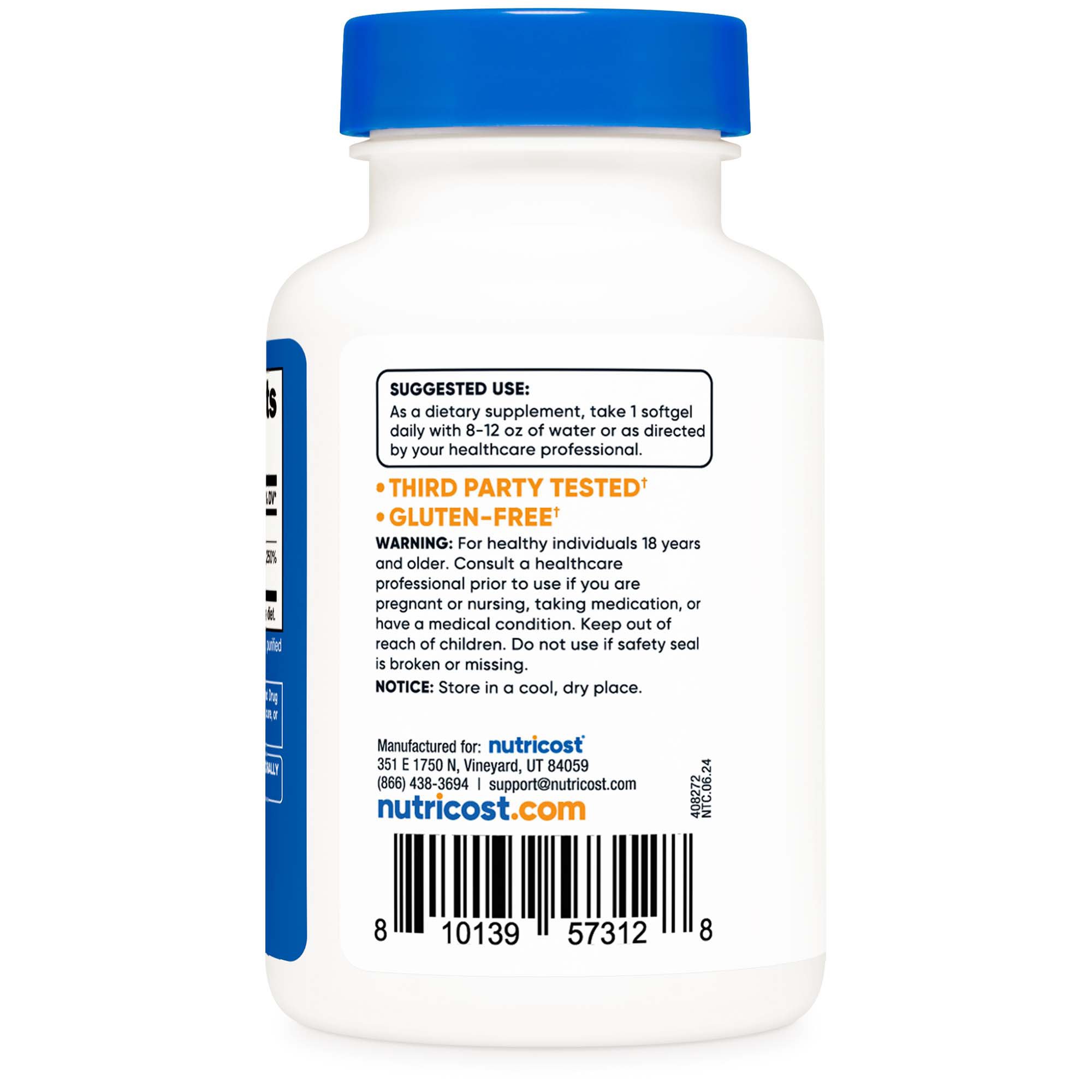 nutricost Dietary Supplement NTC071101 by Nutricost