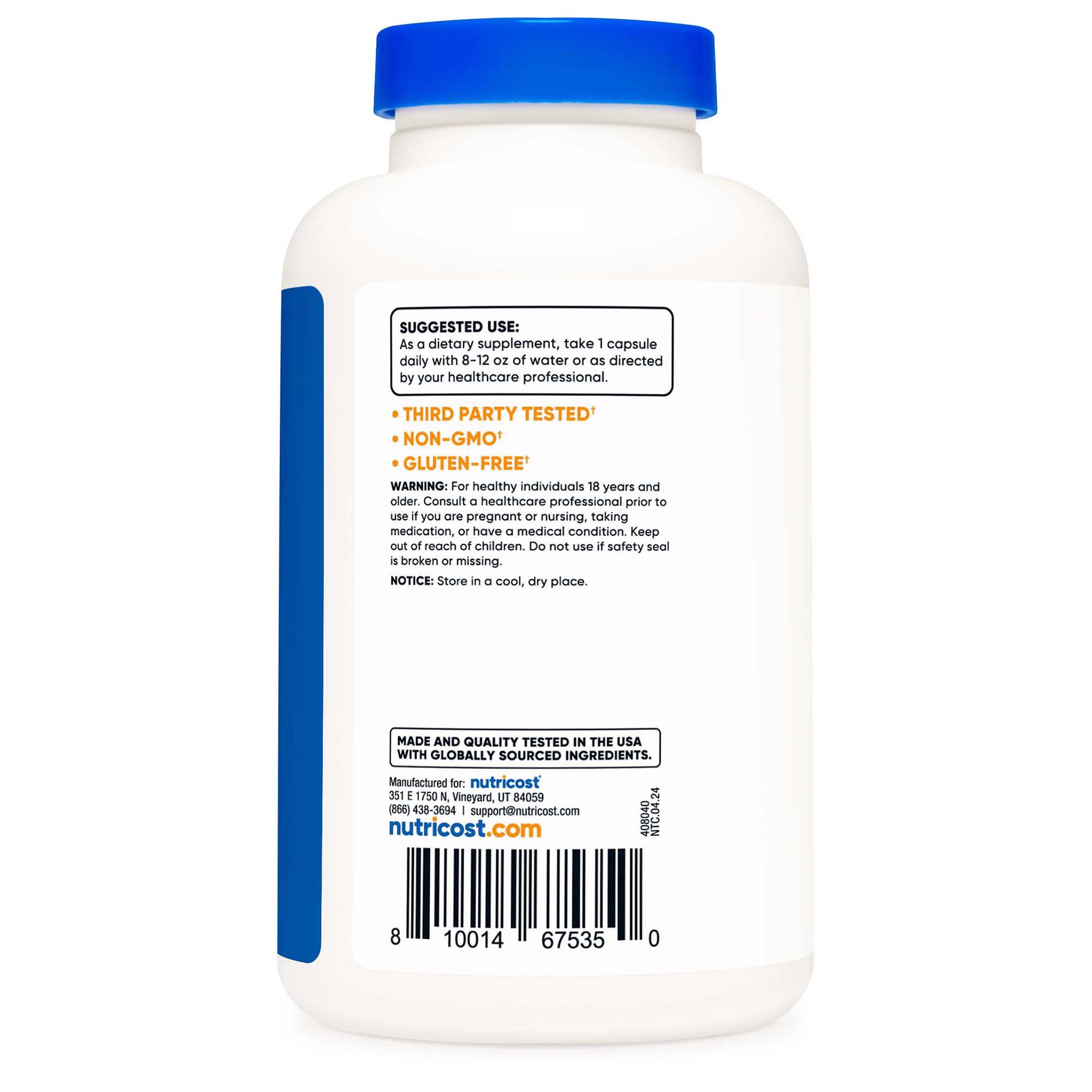 nutricost Dietary Supplement NTC052101 by Nutricost