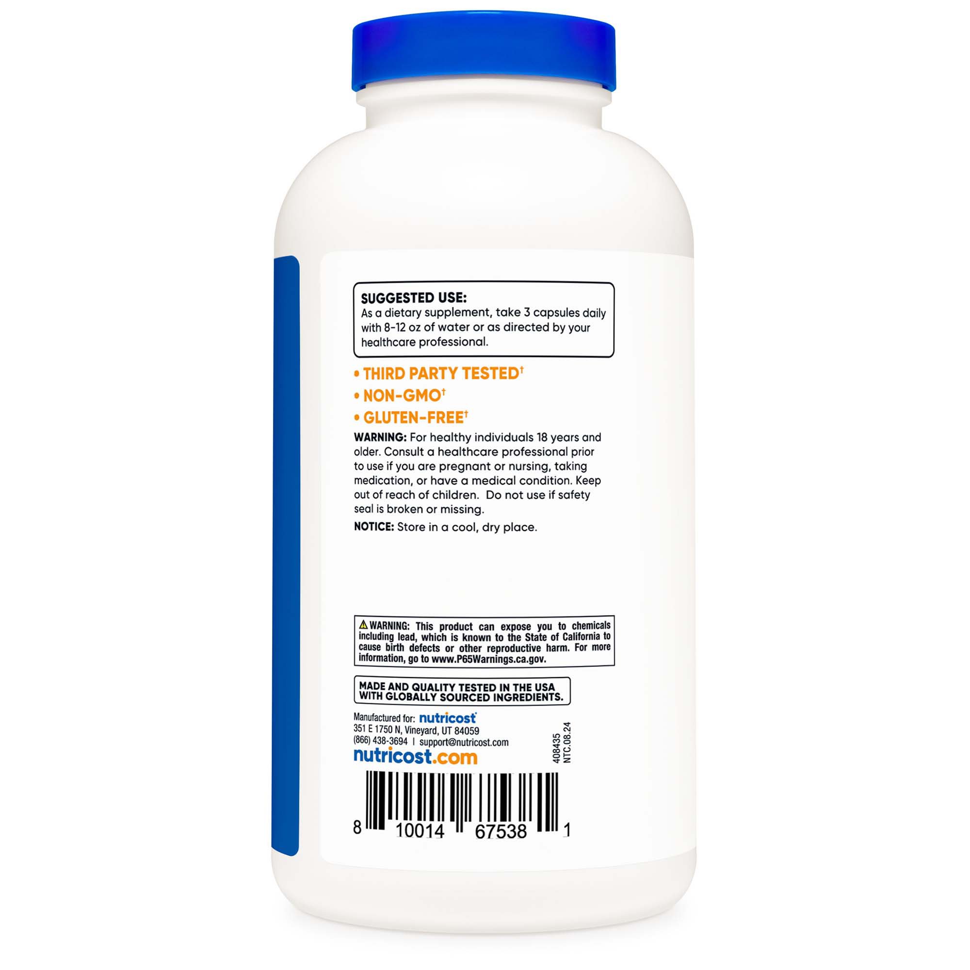 nutricost Dietary Supplement NTC056101 by Nutricost