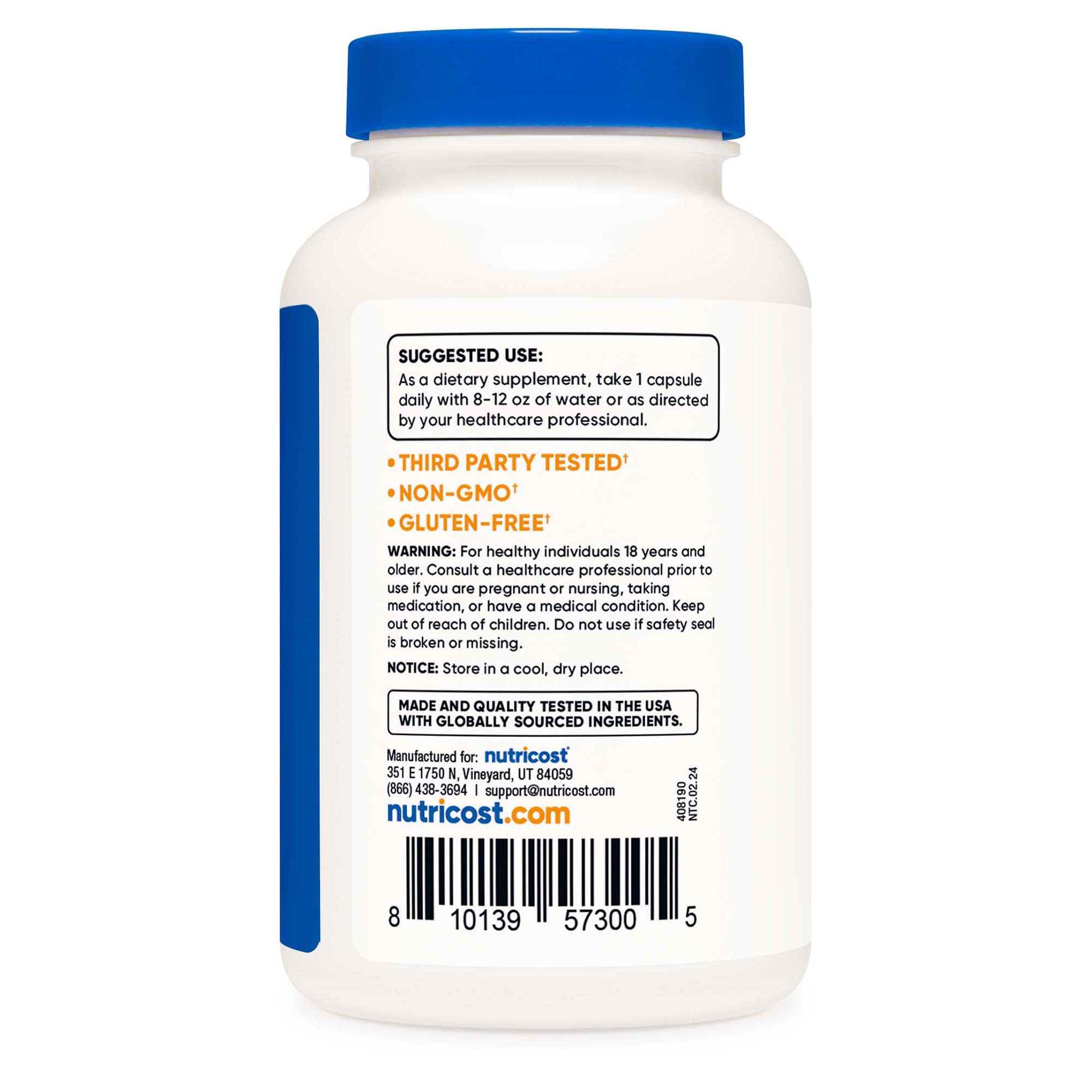 nutricost Dietary Supplement NTC166101 by Nutricost