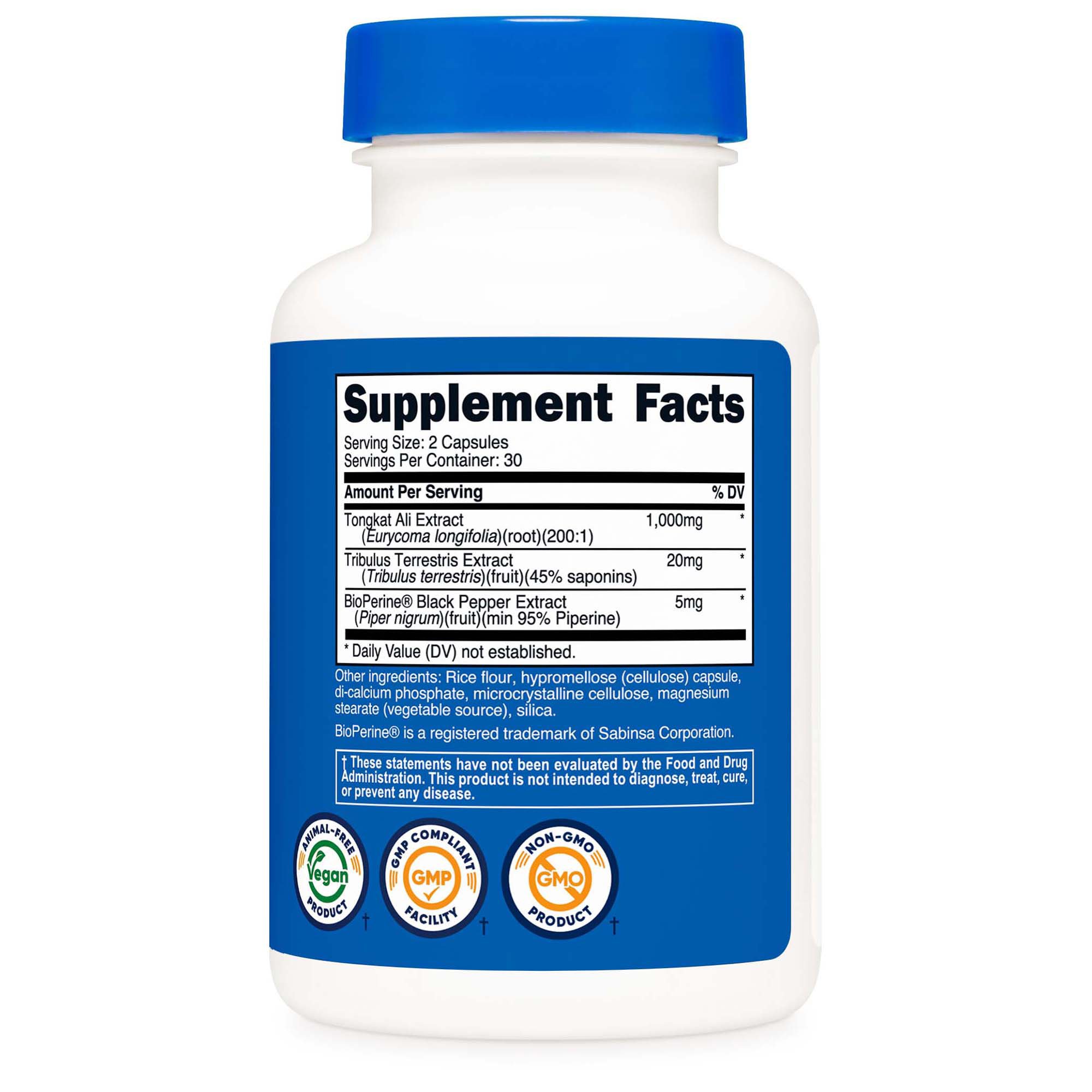 nutricost Dietary Supplement NTC183101 by Nutricost