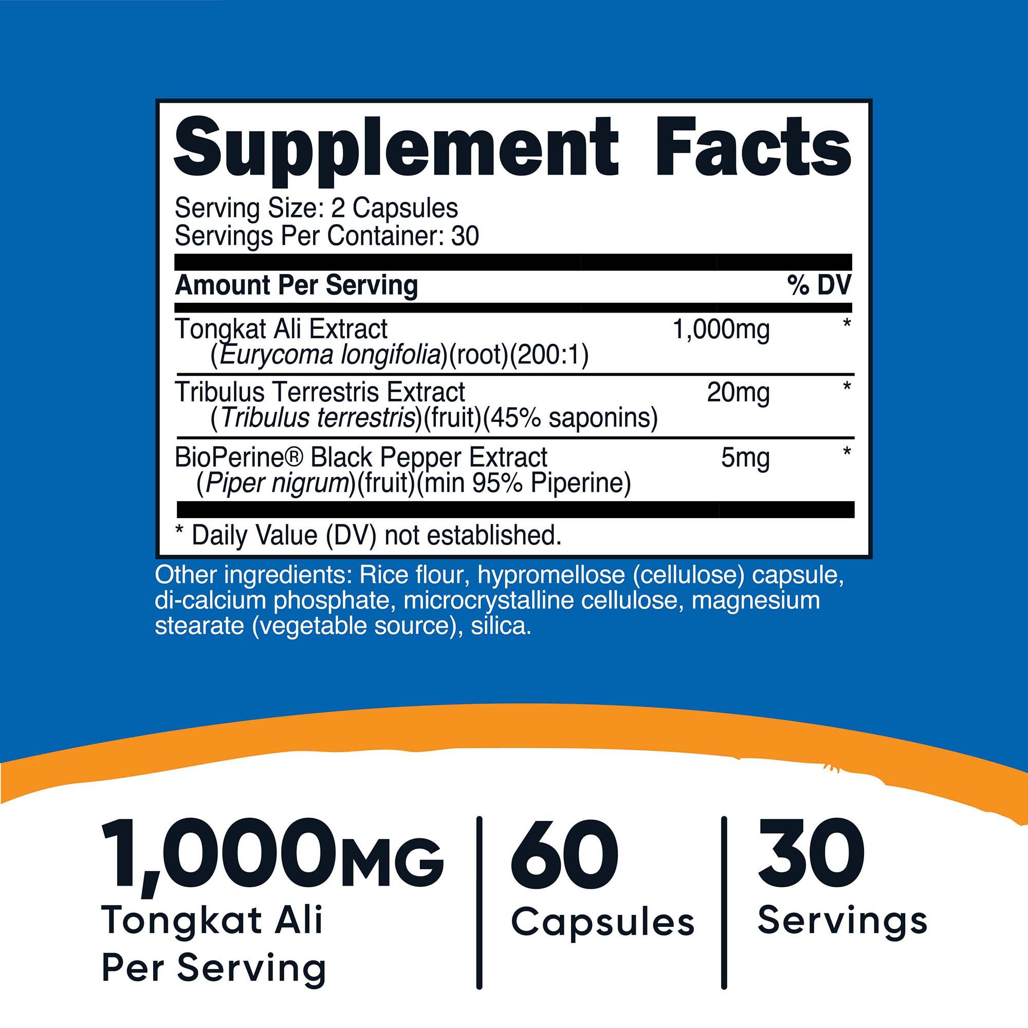 nutricost Dietary Supplement NTC183101 by Nutricost
